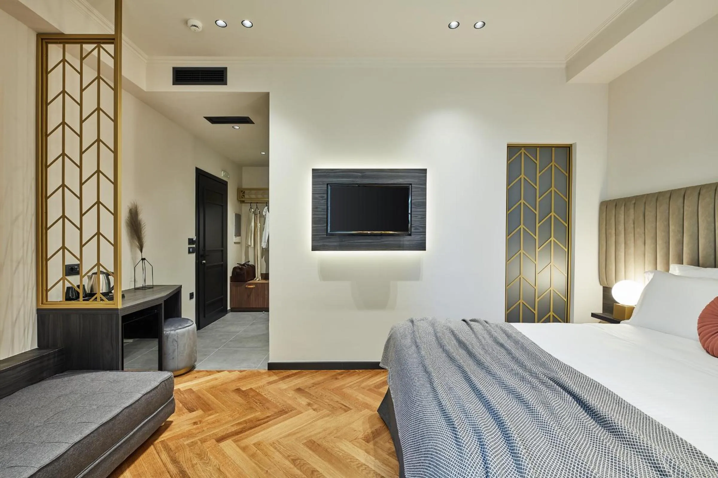 Photo of the whole room, Bed in Λιθεία-Lithia