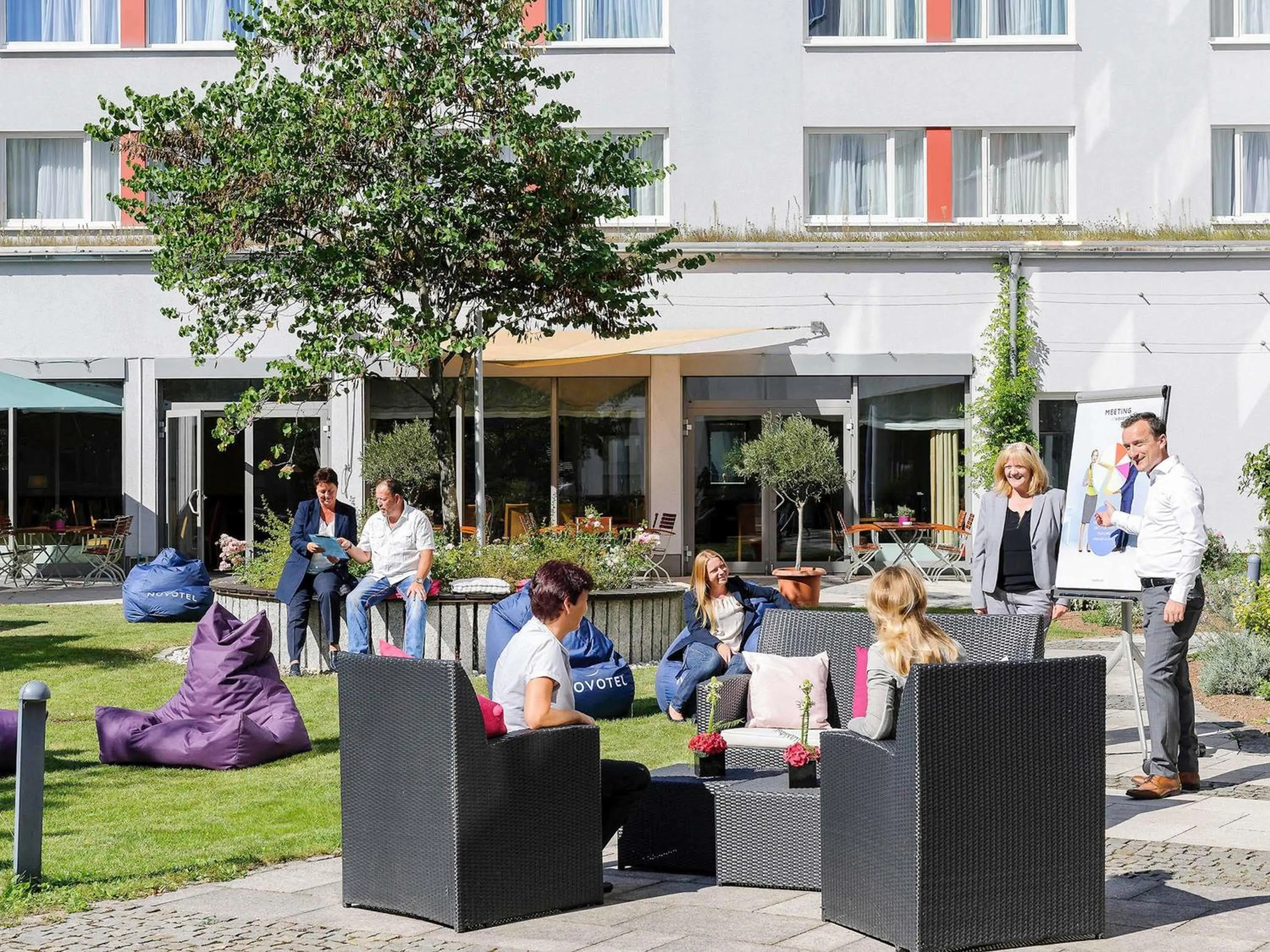 Garden in Novotel Erlangen