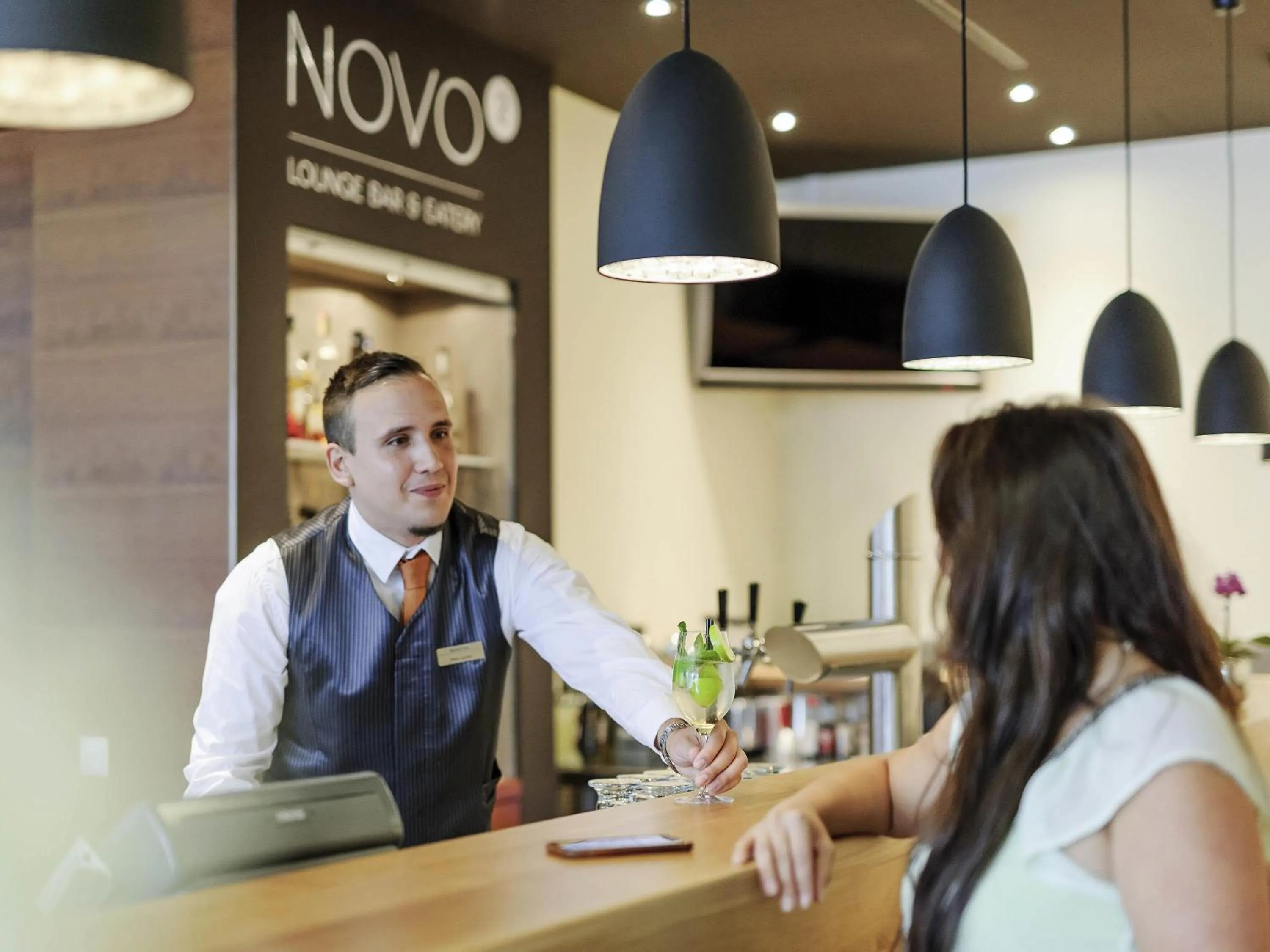 Lounge or bar in Novotel Erlangen