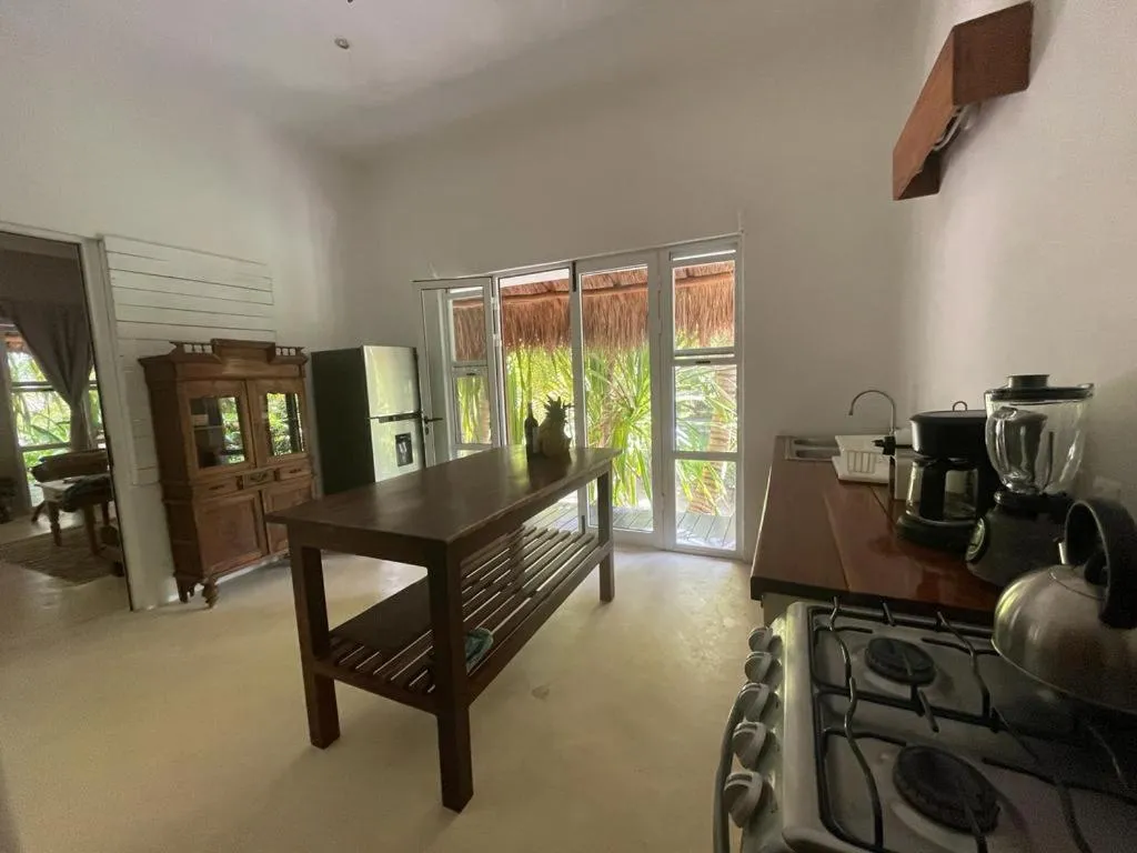 Kitchen or kitchenette in Casa Zaba