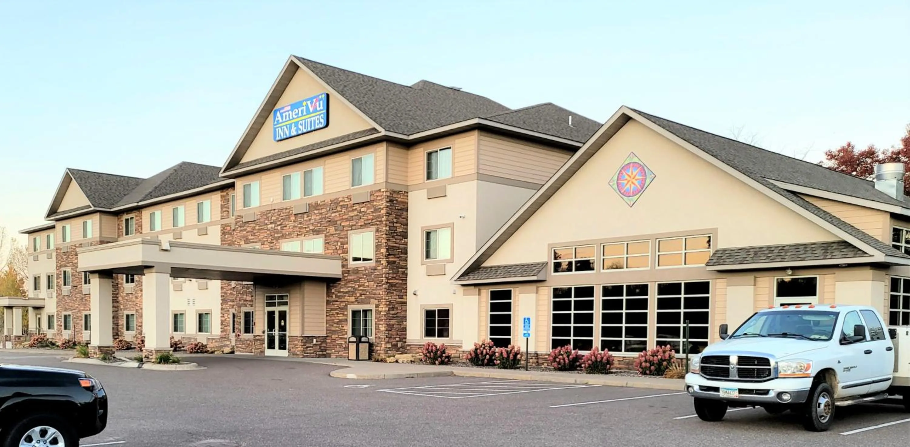 Property building in AmeriVu Inn and Suites - Chisago City