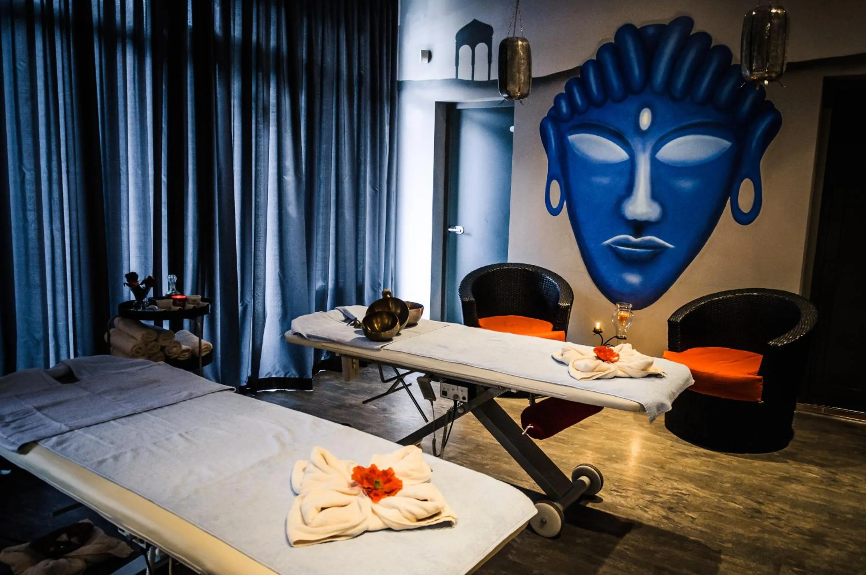 Spa and wellness centre/facilities in Hotel Asgard's Meereswarte