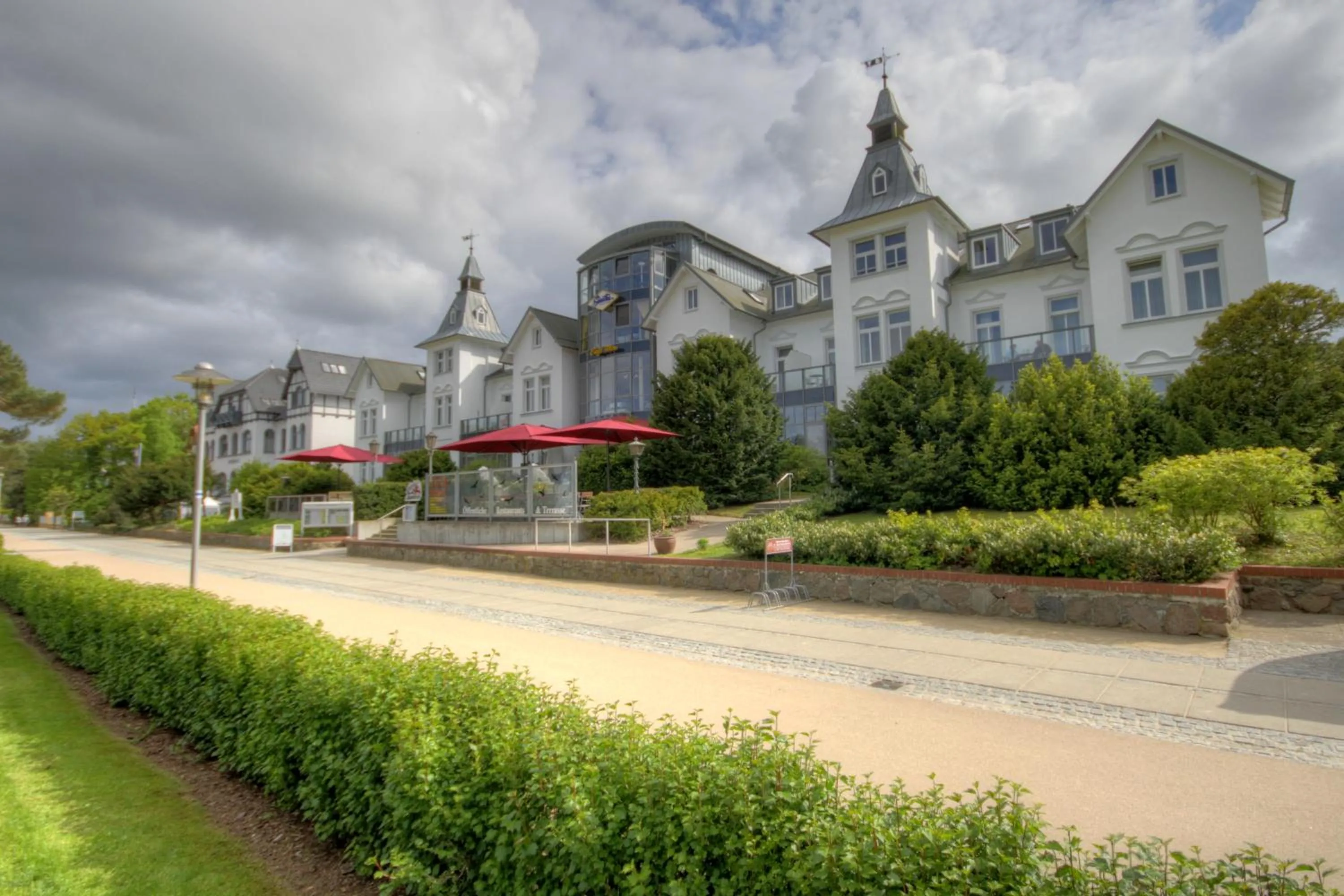 Facade/entrance in Hotel Asgard's Meereswarte