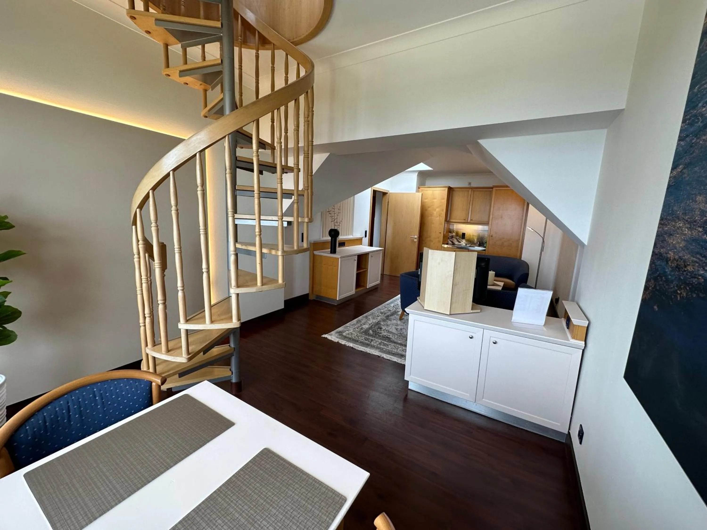 Living room in Hotel Asgard's Meereswarte