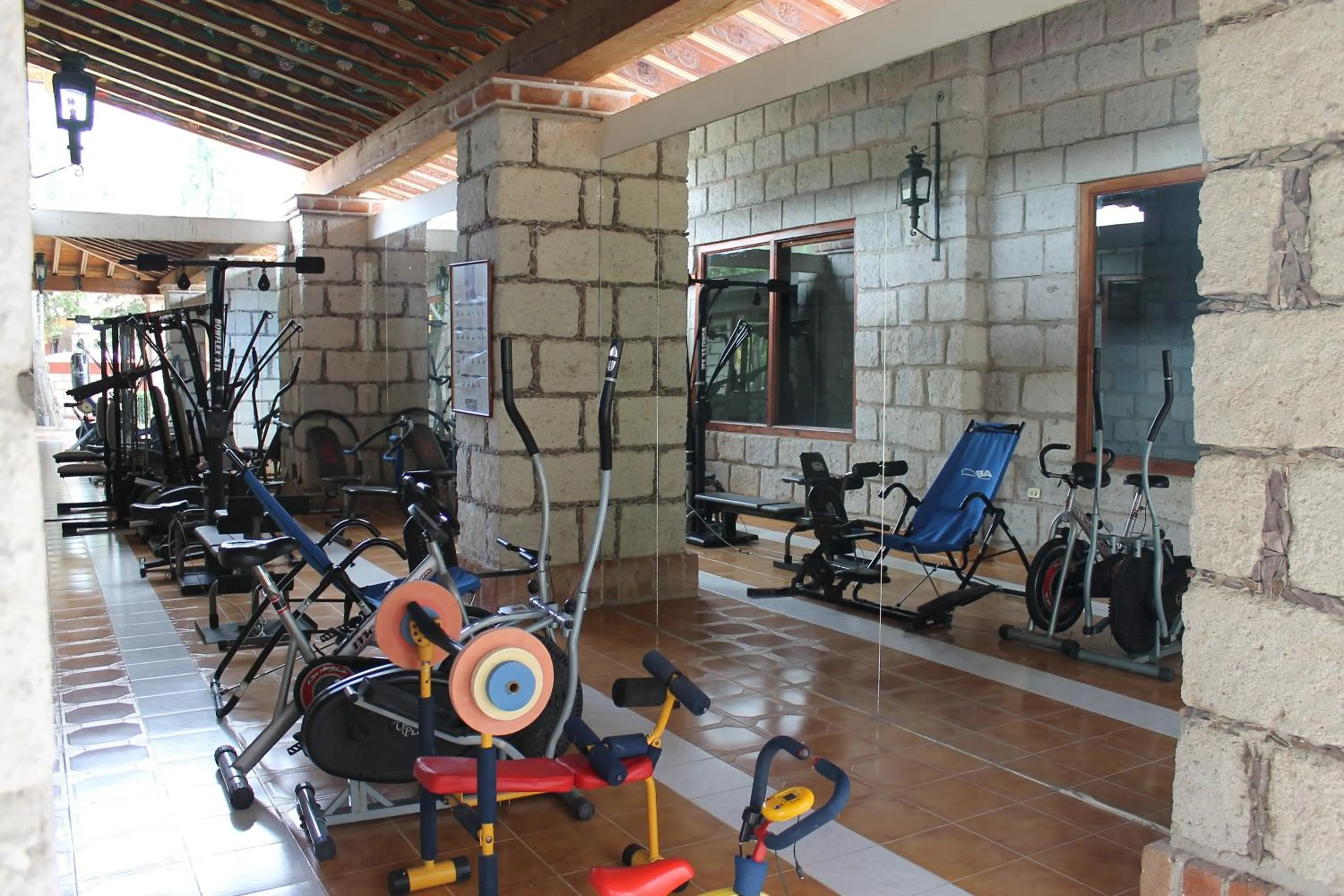 Fitness centre/facilities in Atotonilco Hotel & Club