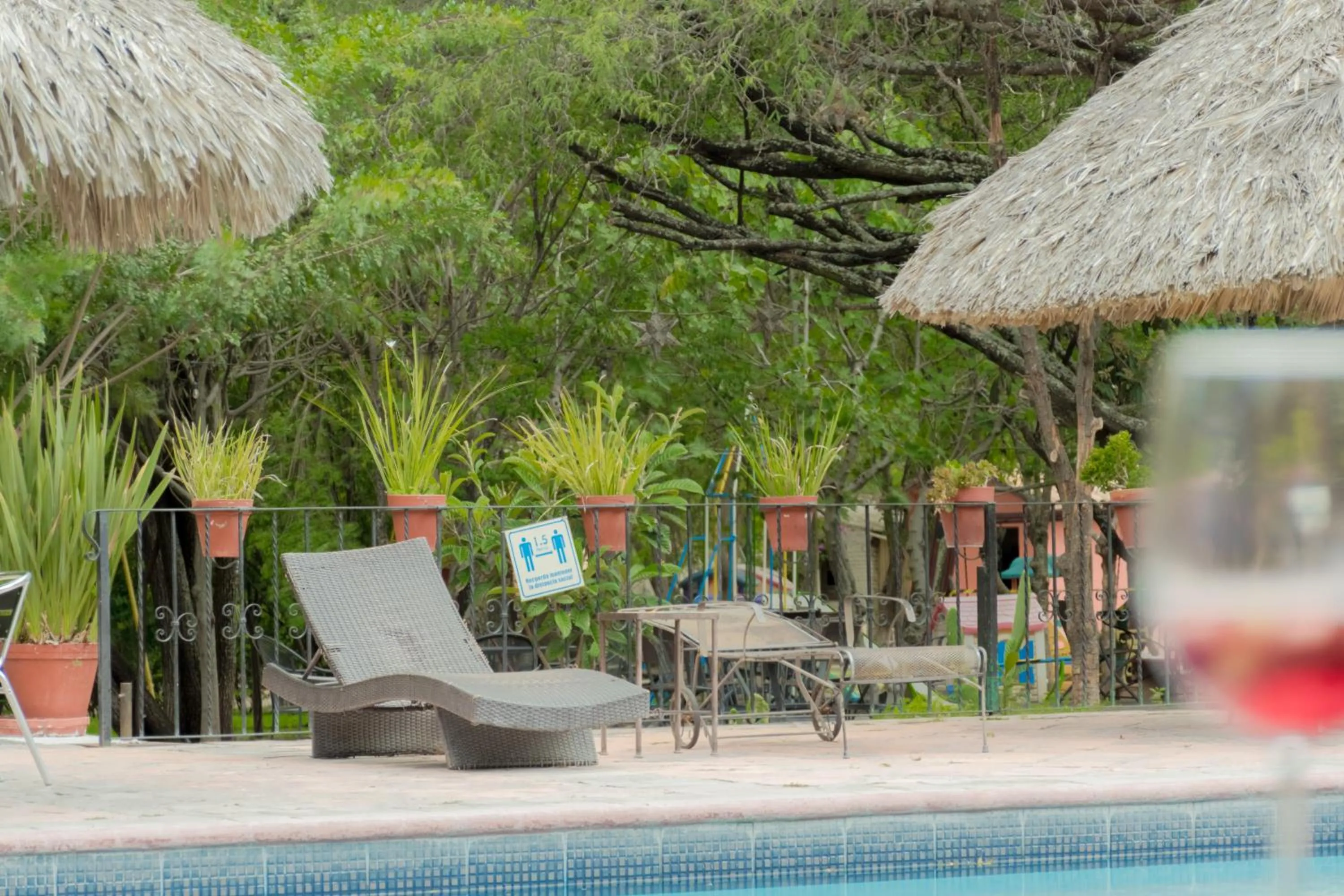 Swimming pool in Atotonilco Hotel & Club