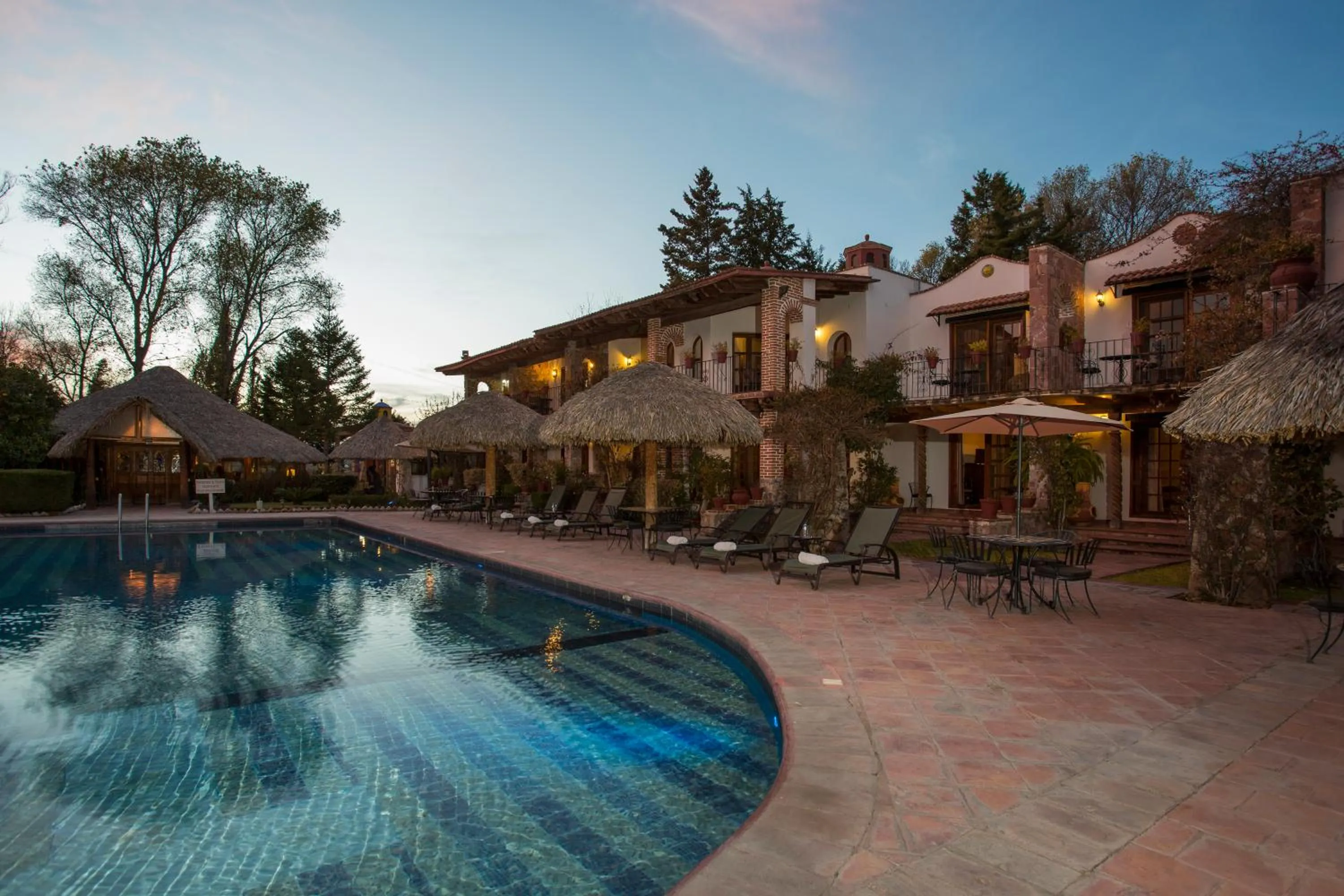 Swimming pool in Atotonilco Hotel & Club