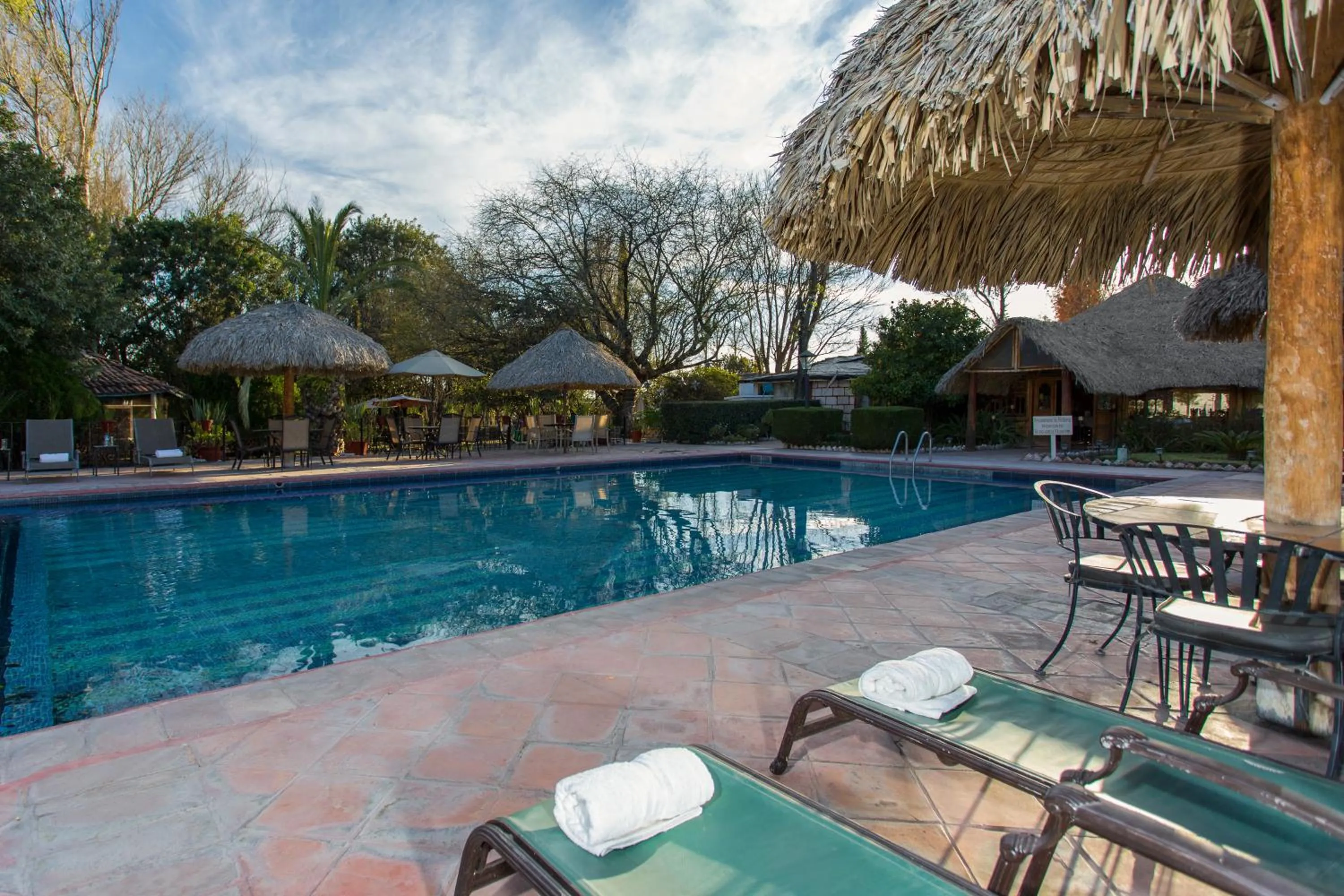 Swimming pool in Atotonilco Hotel & Club