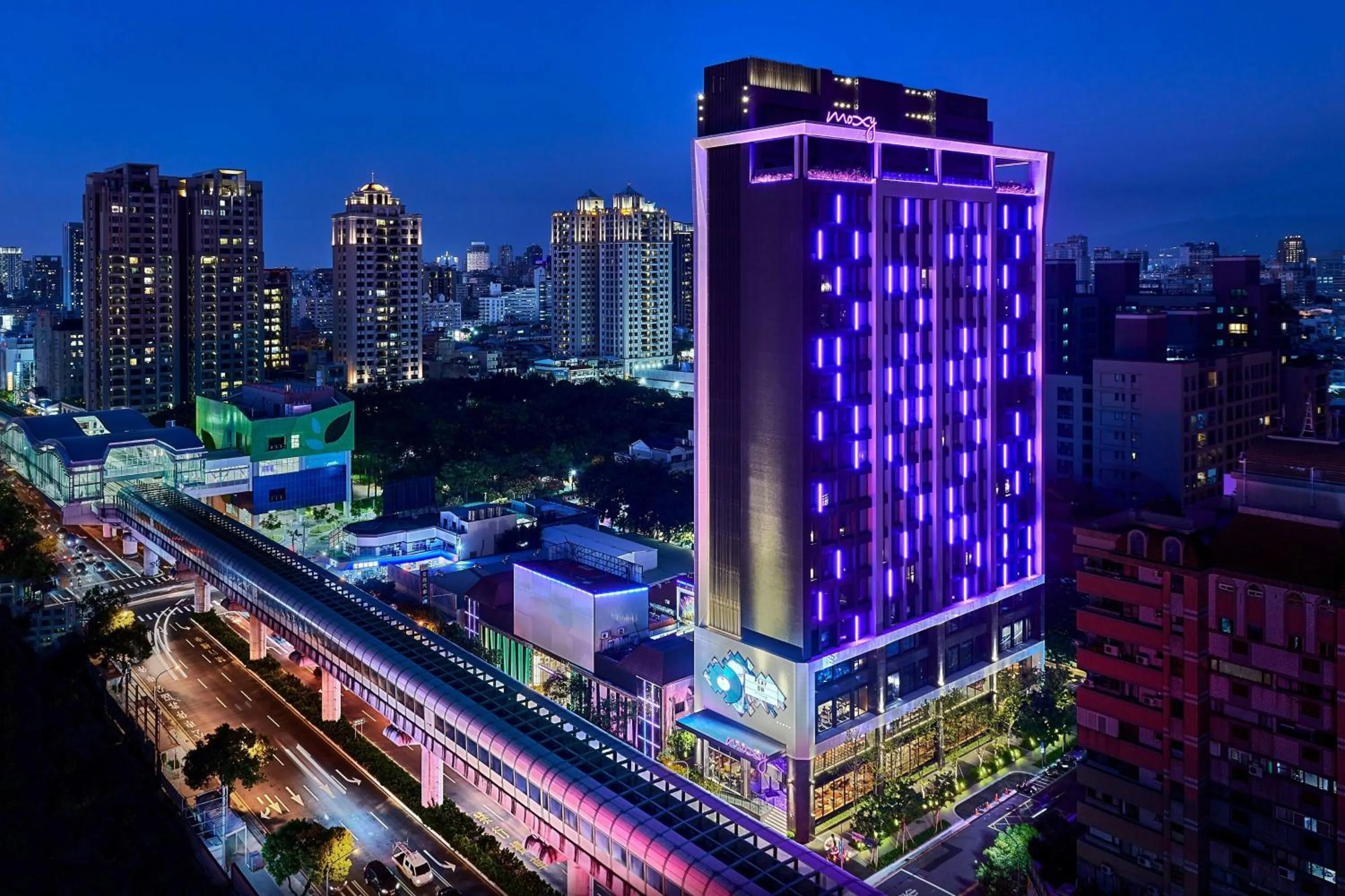 Property building in Moxy Taichung