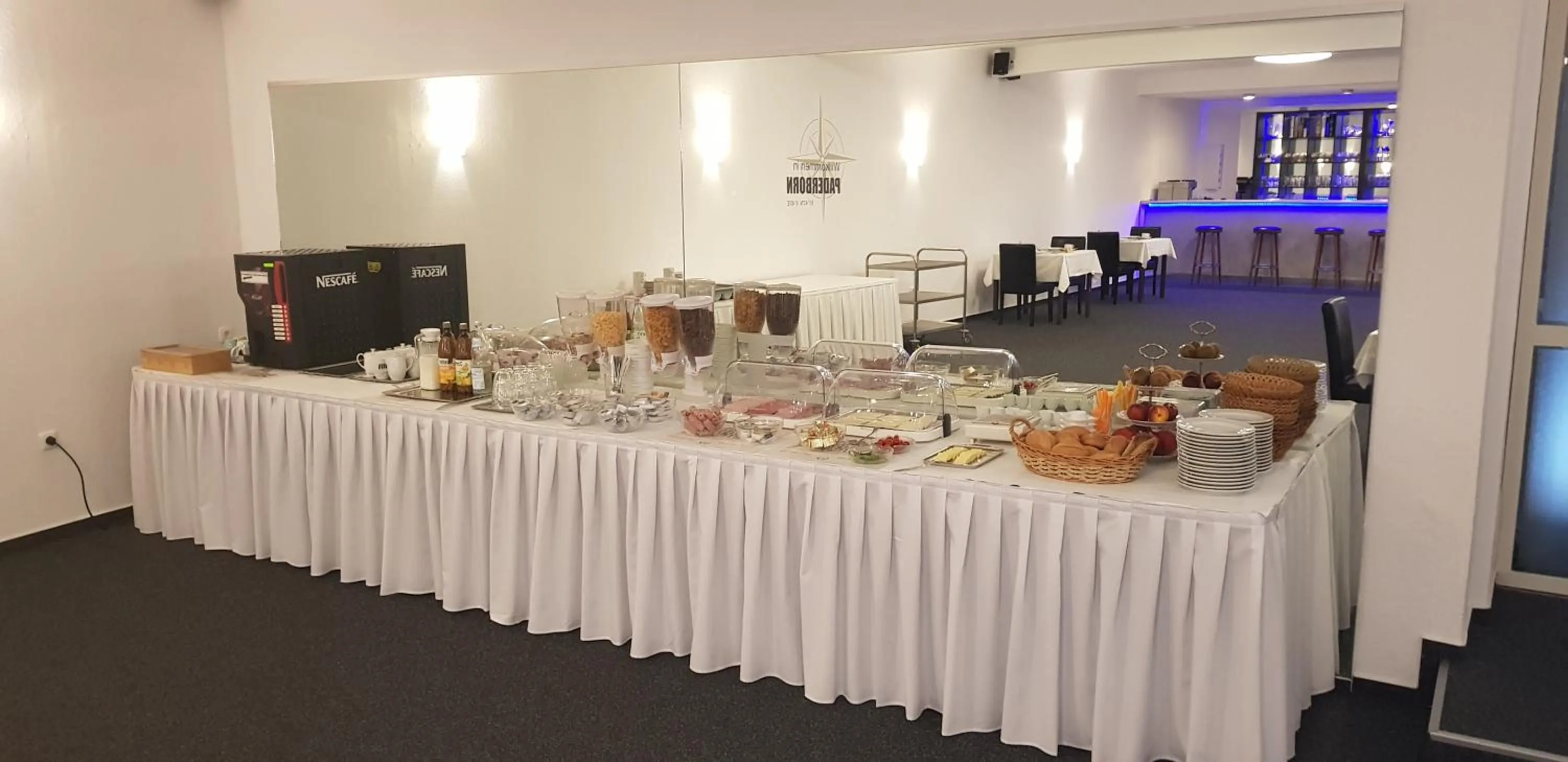 Buffet breakfast in Hotel Cherusker Hof