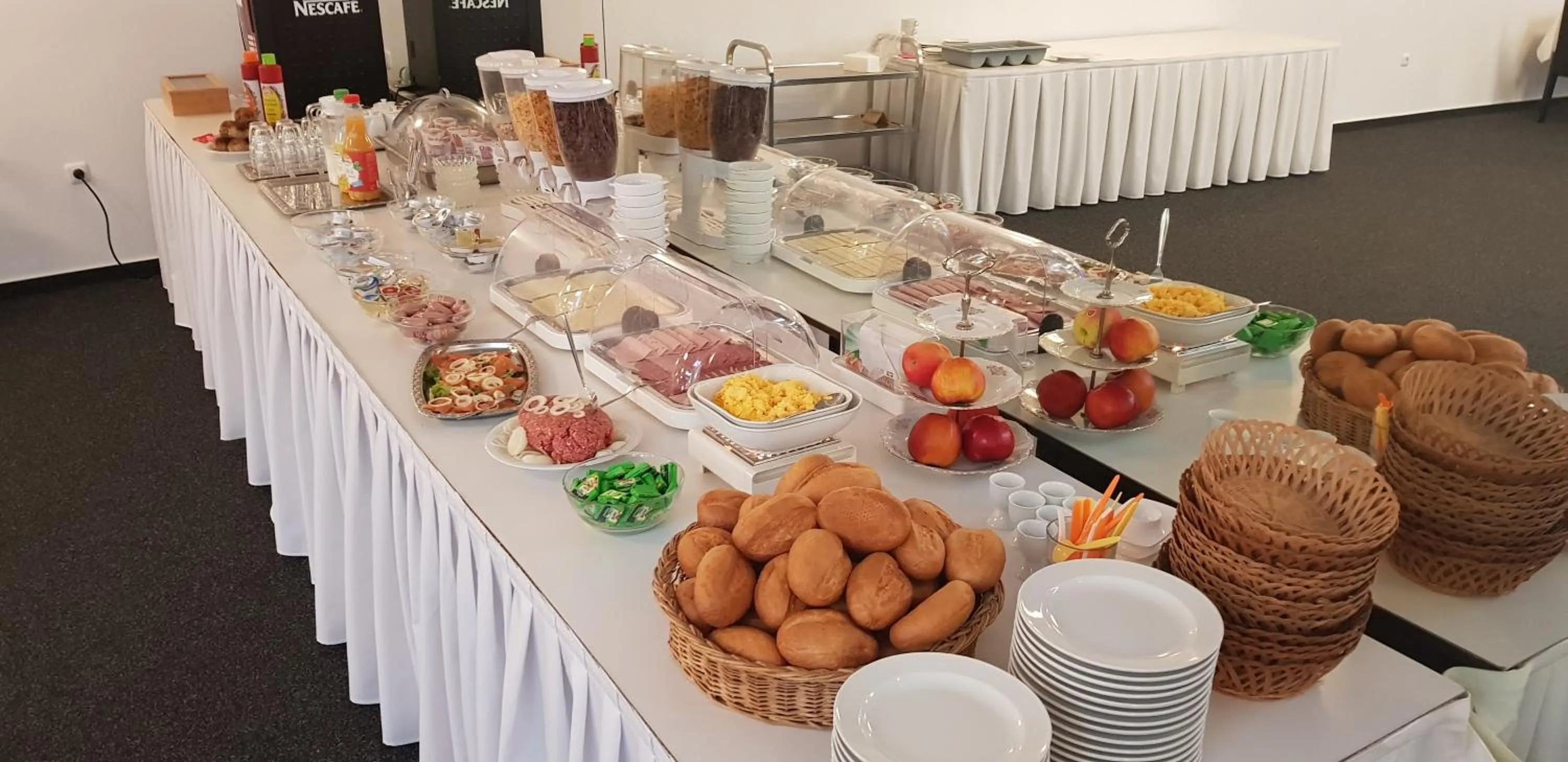 Buffet breakfast in Hotel Cherusker Hof