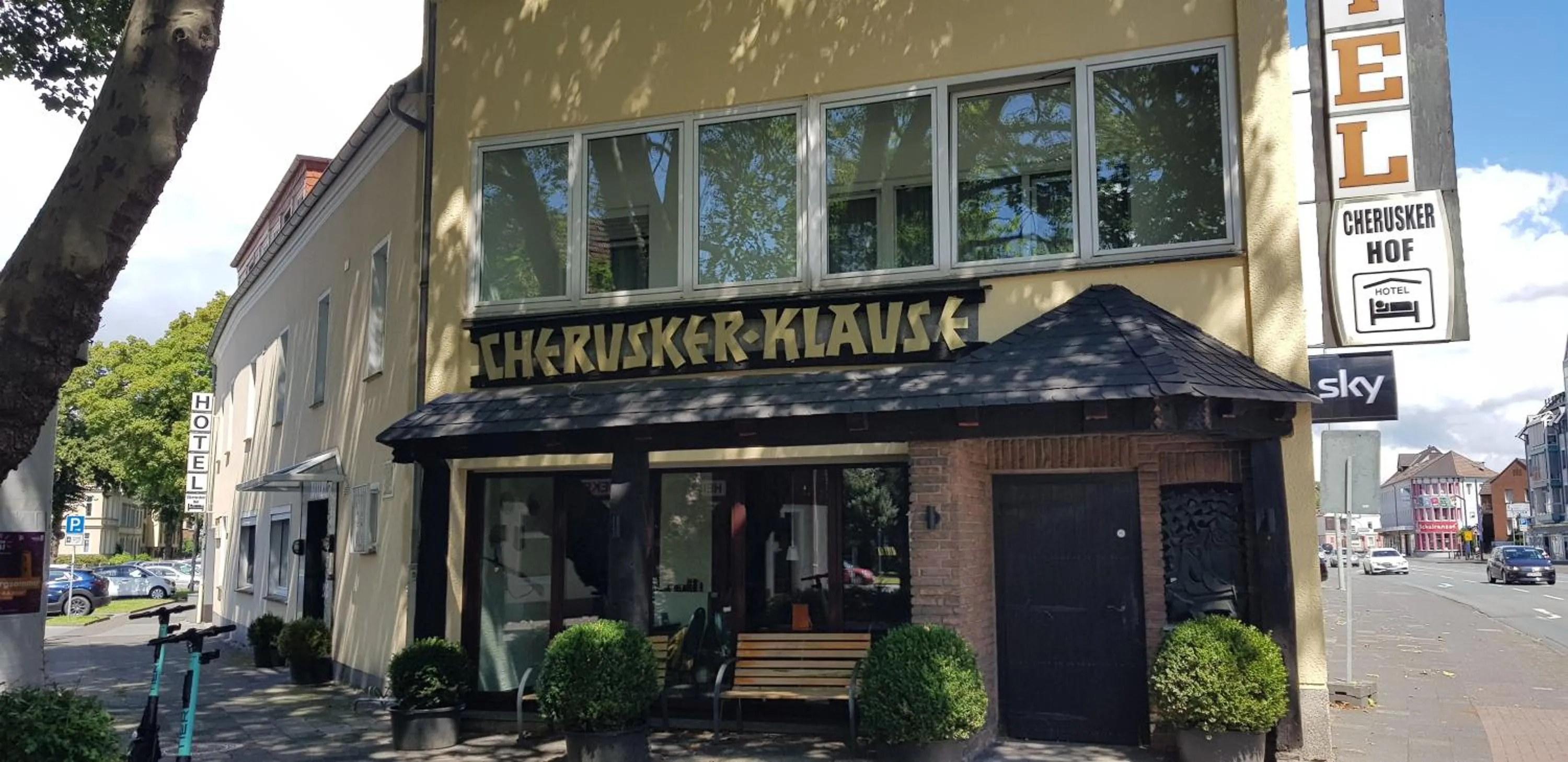 Property building in Hotel Cherusker Hof