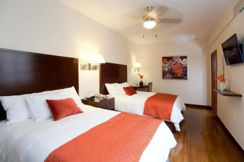 Double Room with Two Double Beds in Hotel Plaza Chihuahua Double Room with Two Double Beds in Hotel Plaza Chihuahua