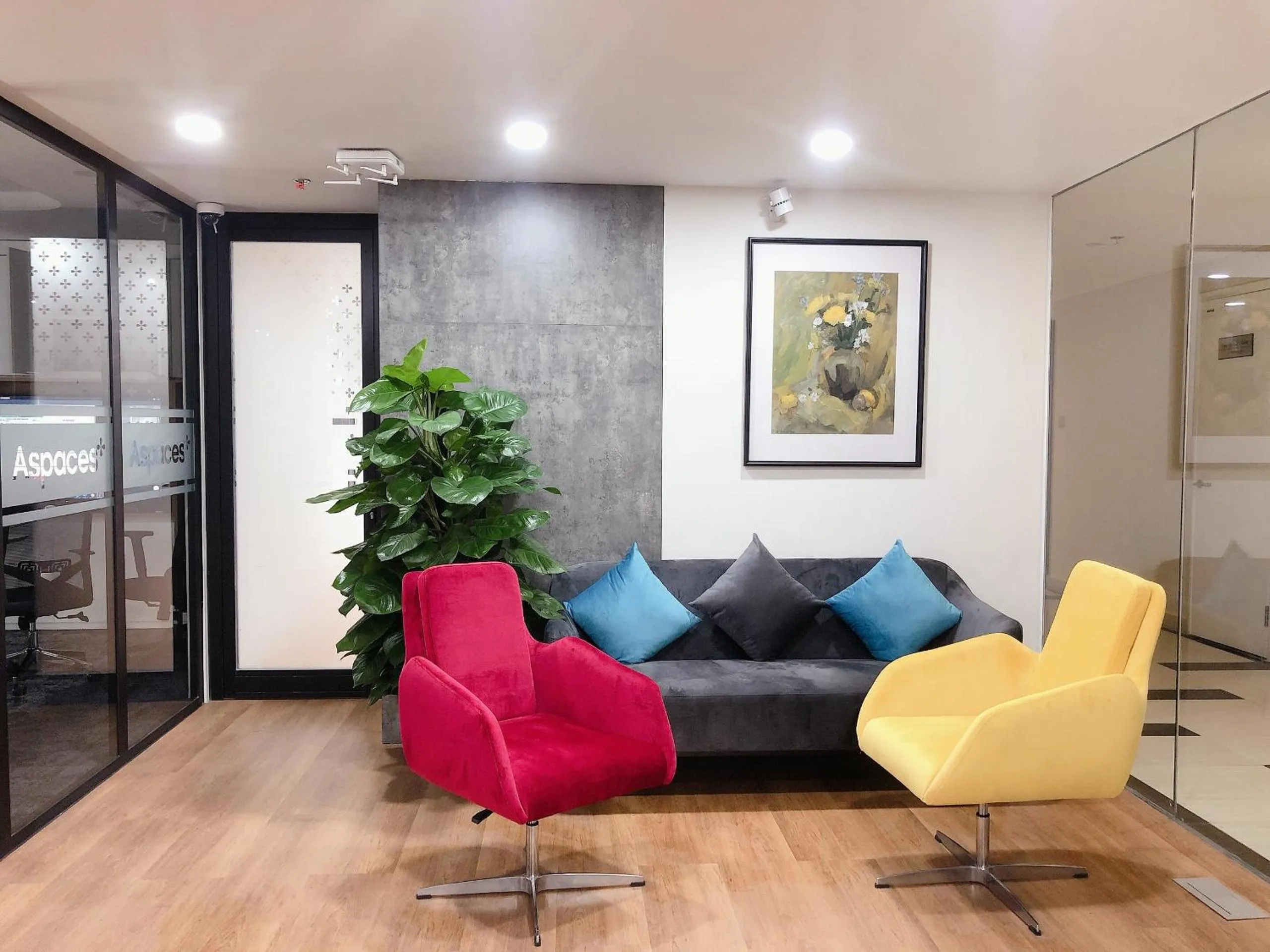 Lobby or reception in Aspaces Serviced Apartments - Vinhomes West Point