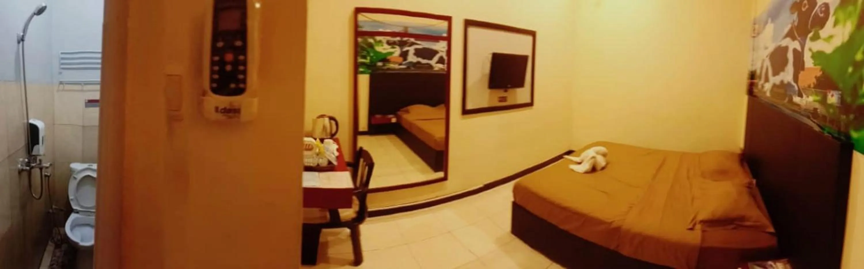 Bed in Dya Hotel Boyolali