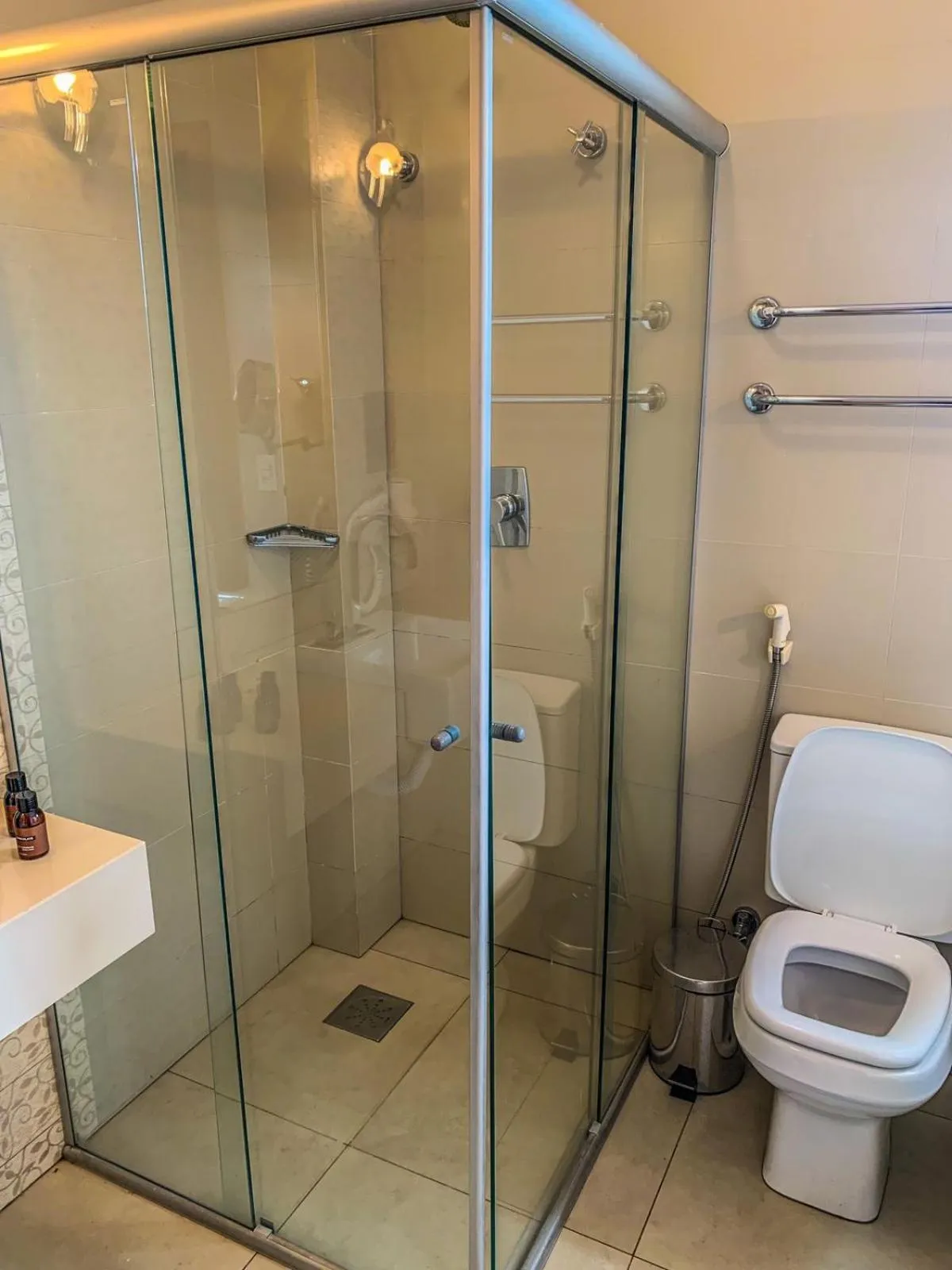 Bathroom in Hotel Piratininga Avenida Amazonas - Rondonópolis