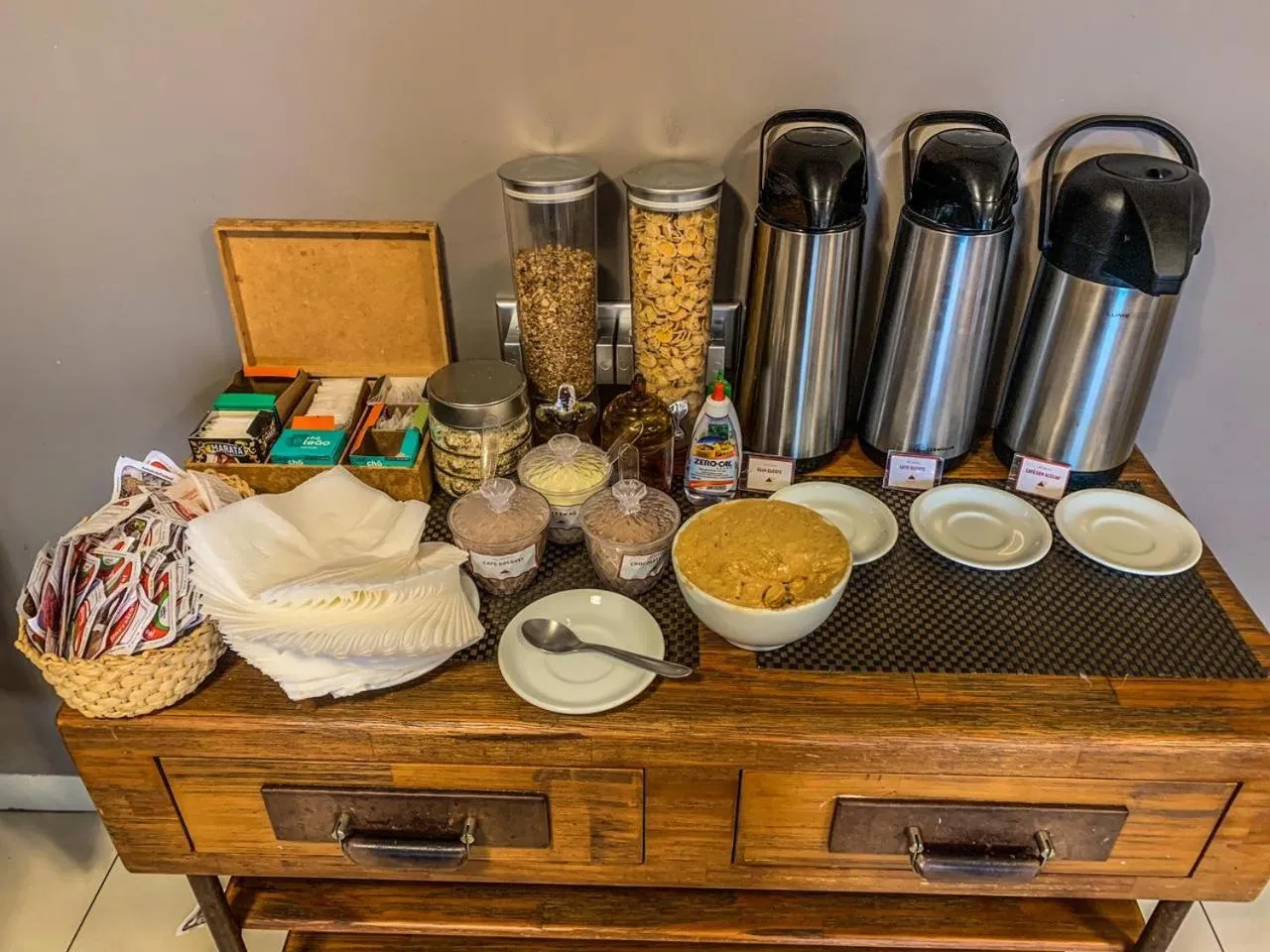 Breakfast in Hotel Piratininga Avenida Amazonas - Rondonópolis