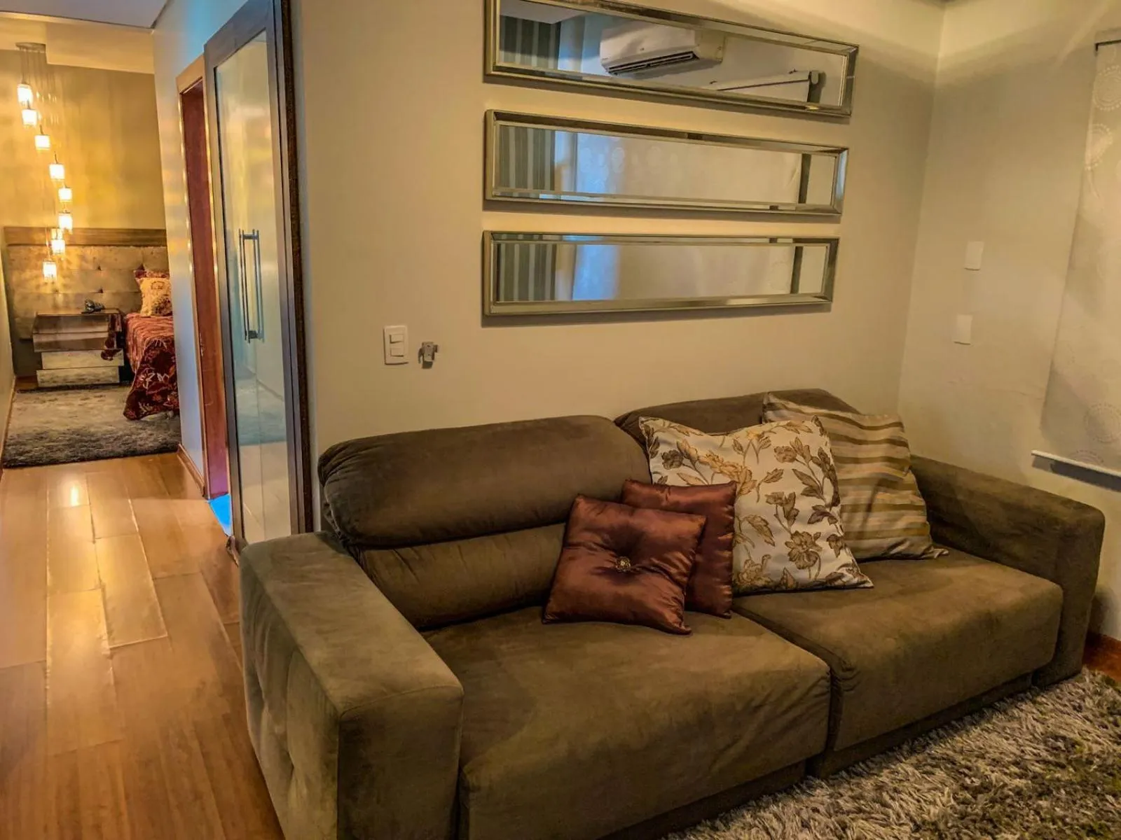 Living room in Hotel Piratininga Avenida Amazonas - Rondonópolis