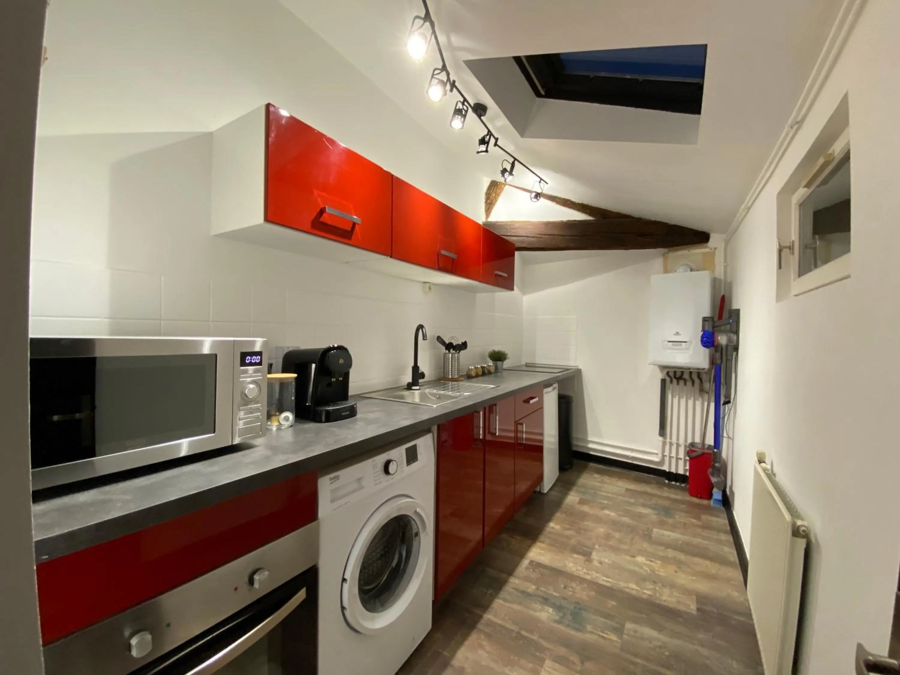 Kitchen or kitchenette in La Propriete de Bacchus