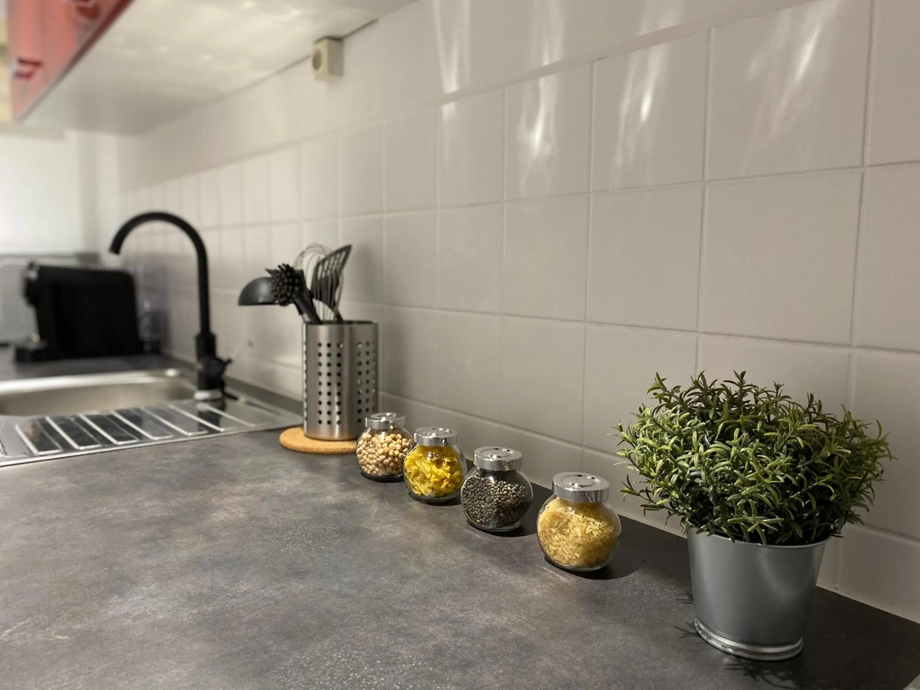 Kitchen or kitchenette in La Propriete de Bacchus