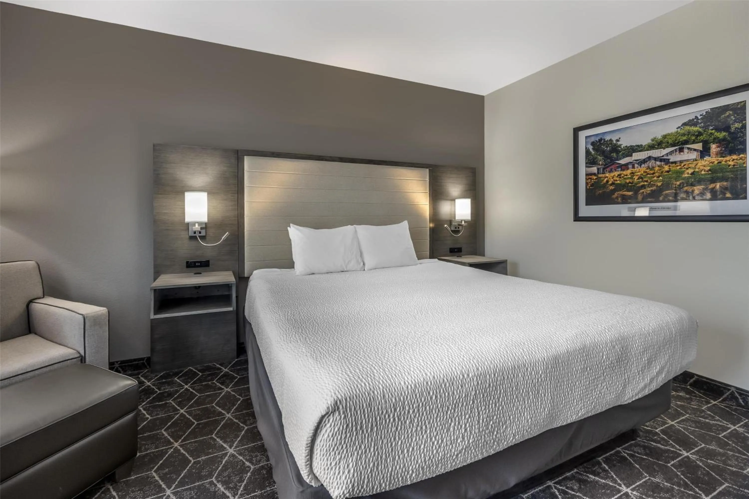 Bedroom, Bed in Best Western Plus Lawrenceburg