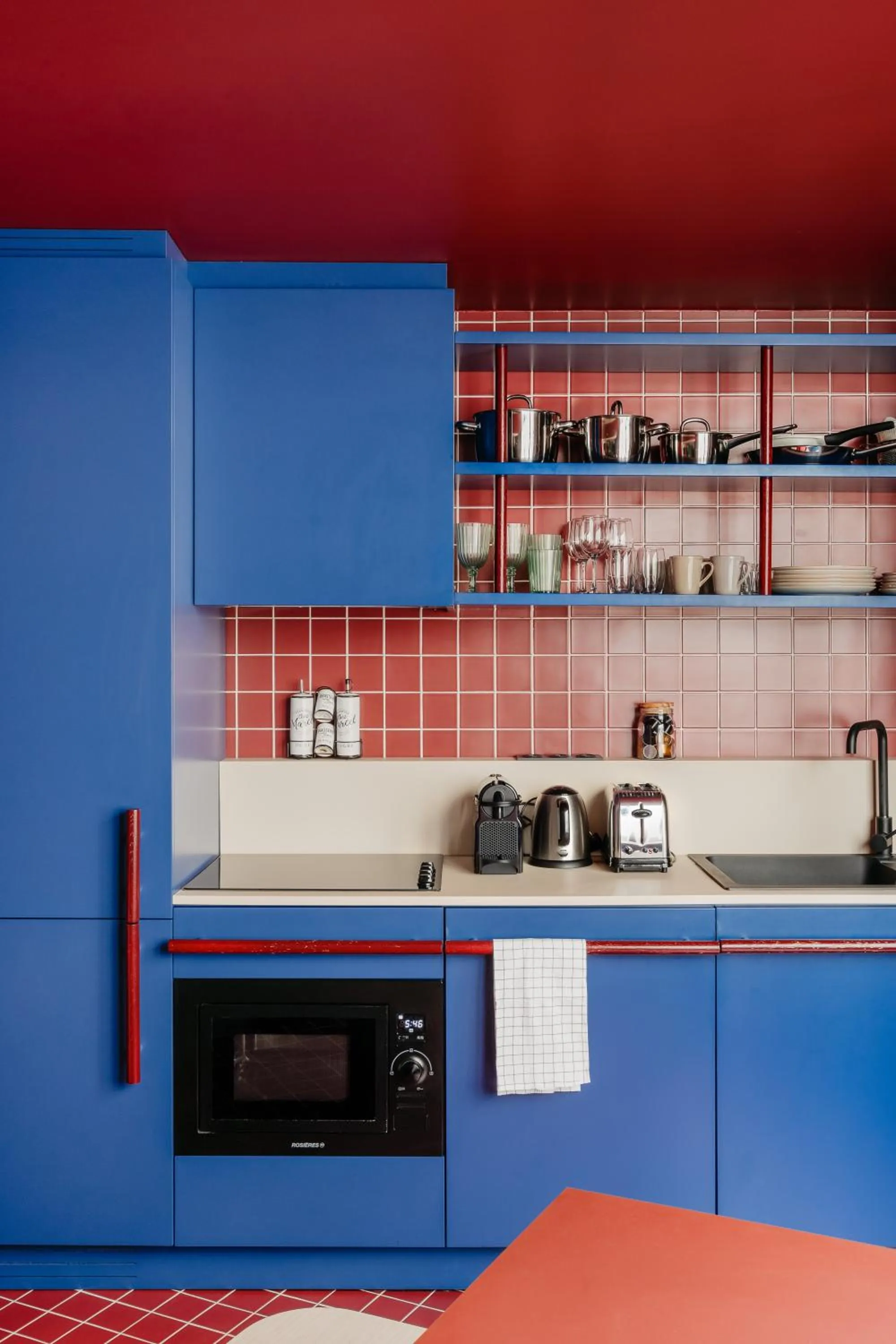 kitchen in Edgar Suites Auteuil - Le Marois