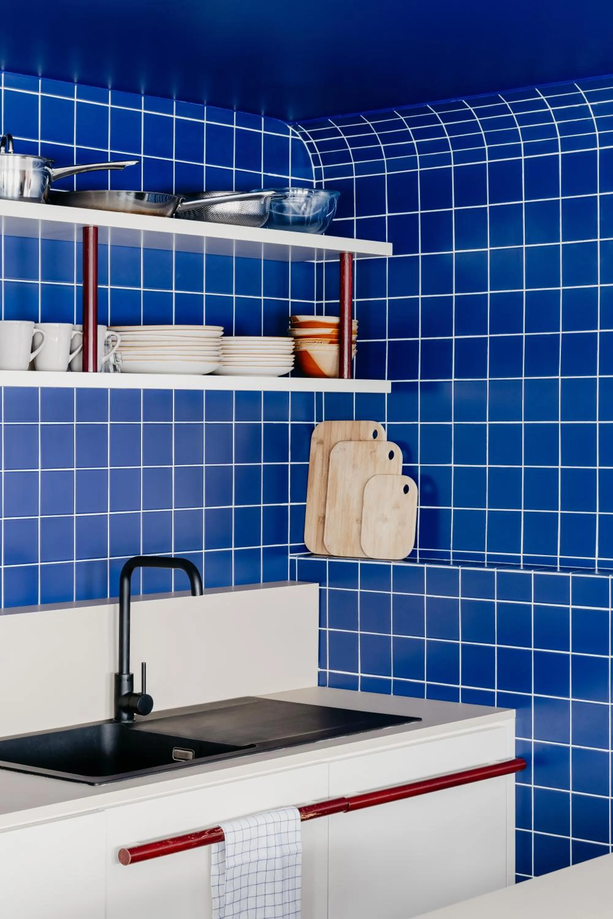 Kitchen or kitchenette in Edgar Suites Auteuil - Le Marois