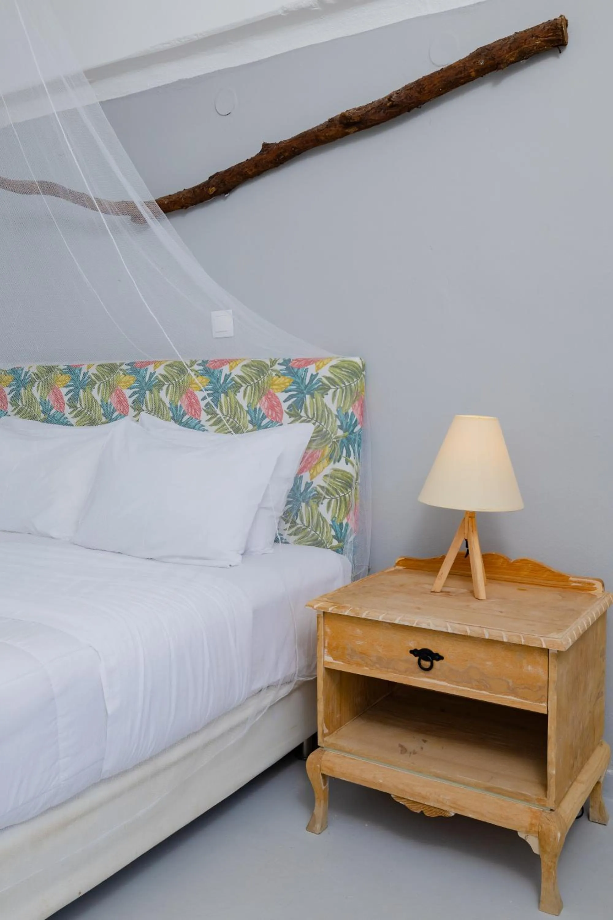 Bed in Eco Beach And Magic Garden Hotel