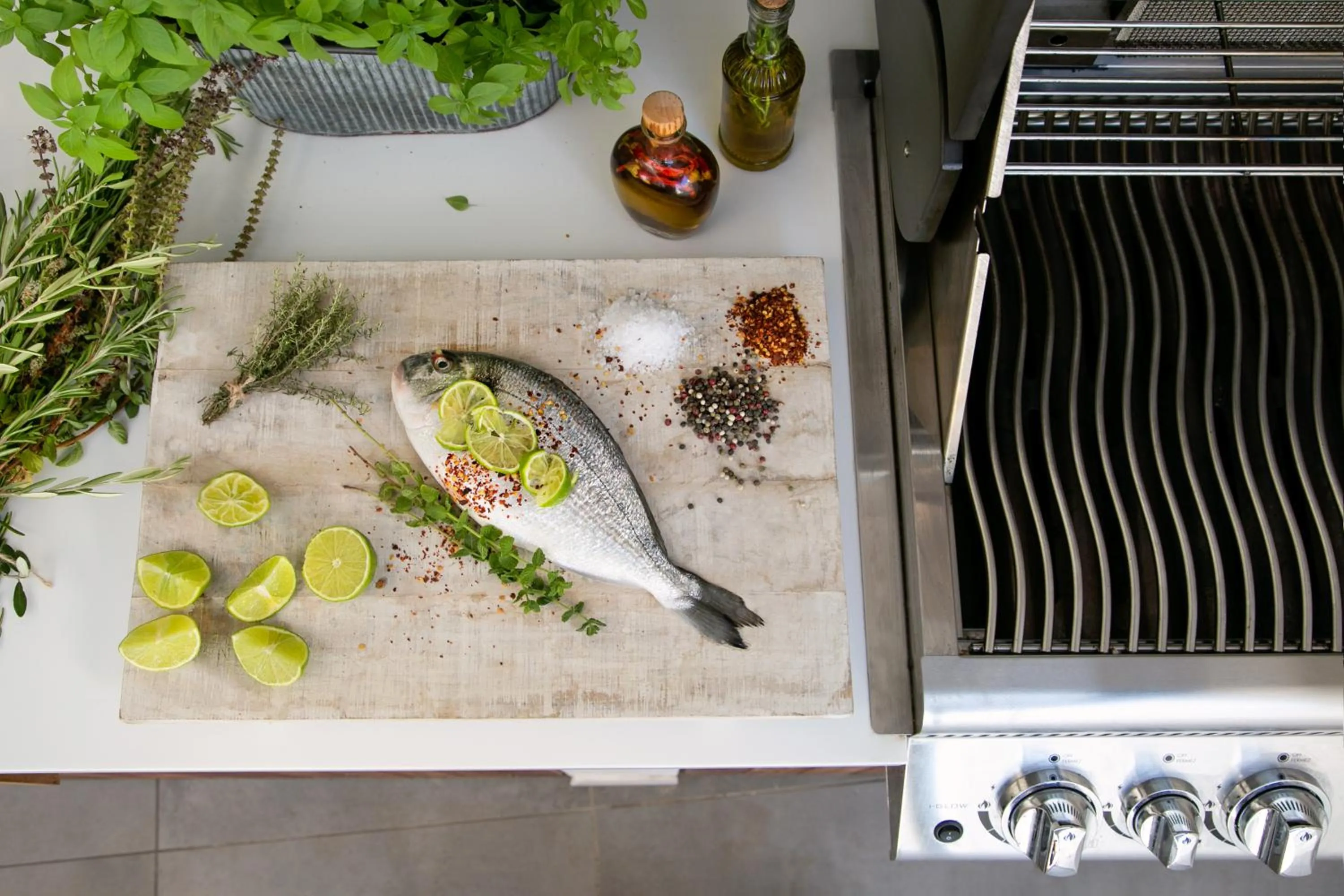 Dining area in Chris Le Mare Gold Luxury Villa