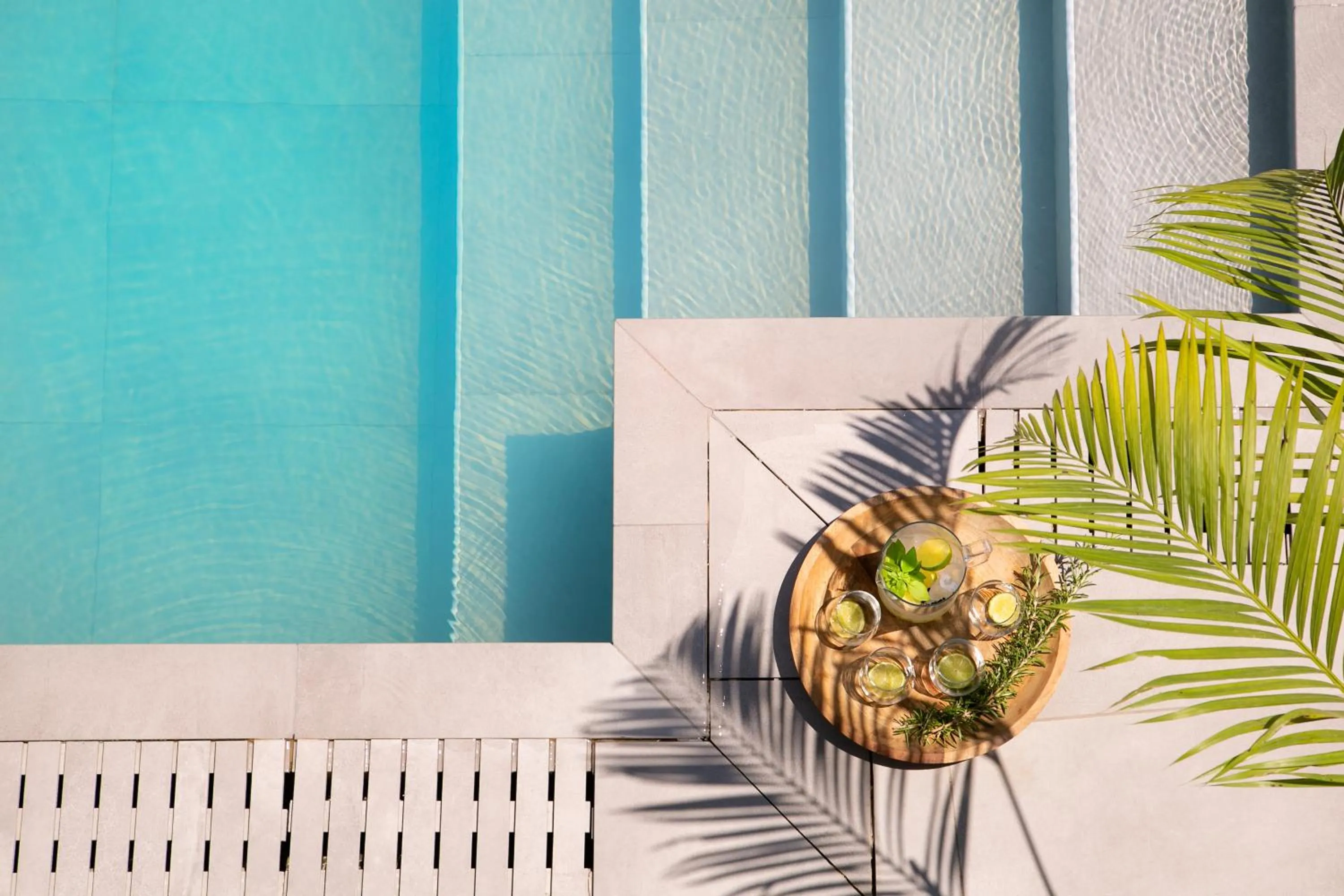 Swimming pool in Chris Le Mare Gold Luxury Villa