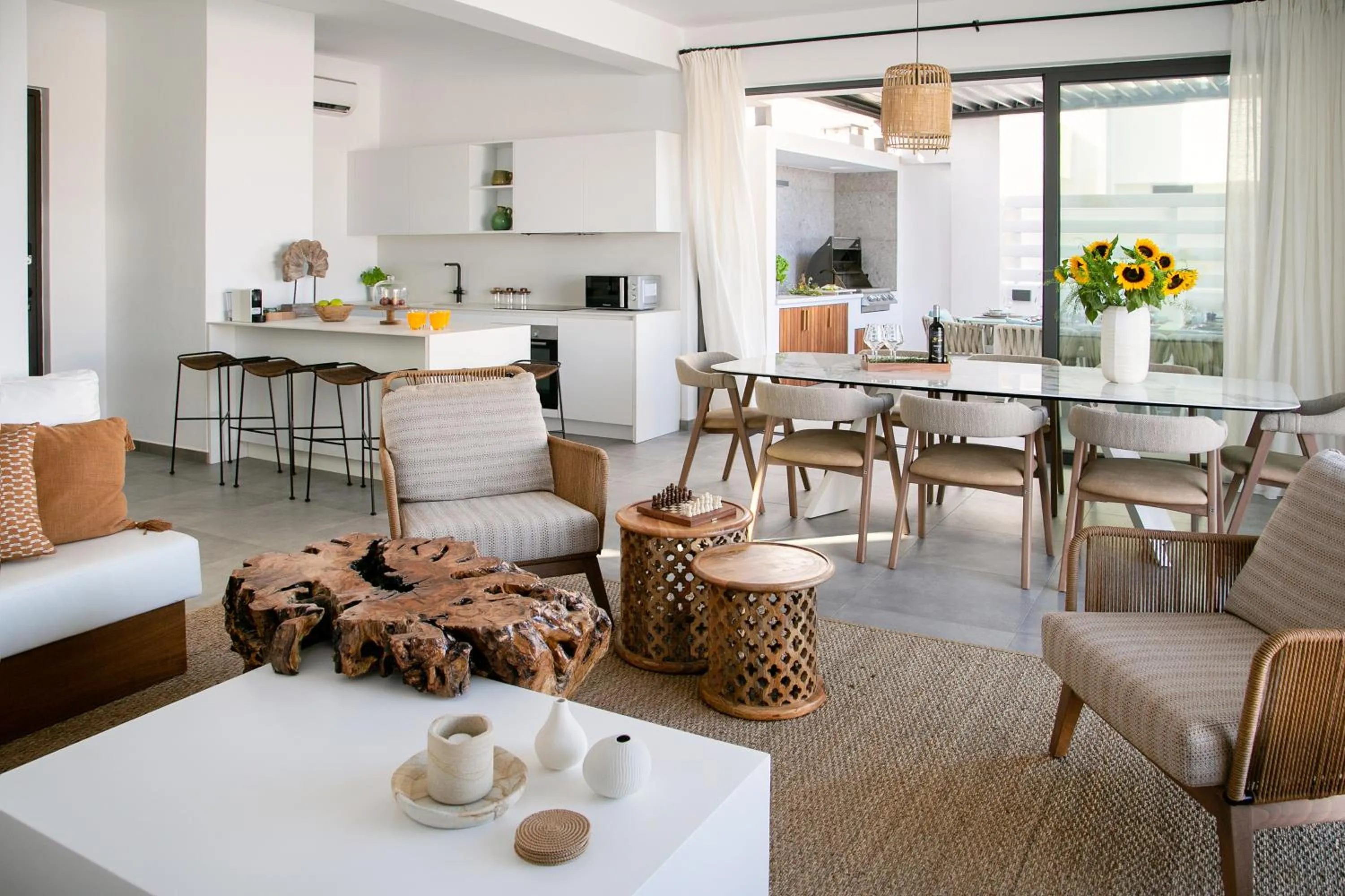 Living room in Chris Le Mare Gold Luxury Villa