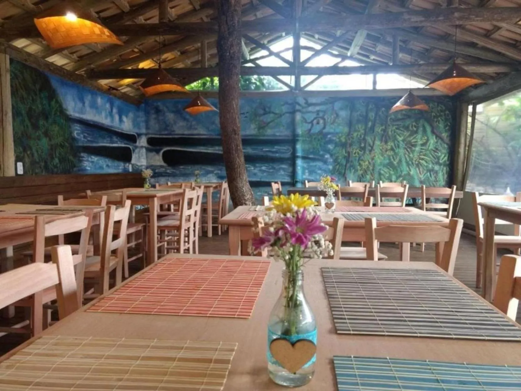 Restaurant/places to eat in Pousada Beira Mar