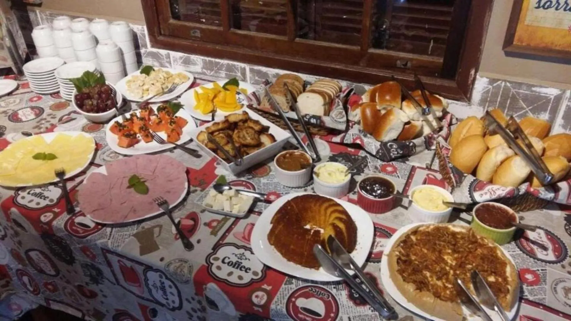 Breakfast in Pousada Beira Mar