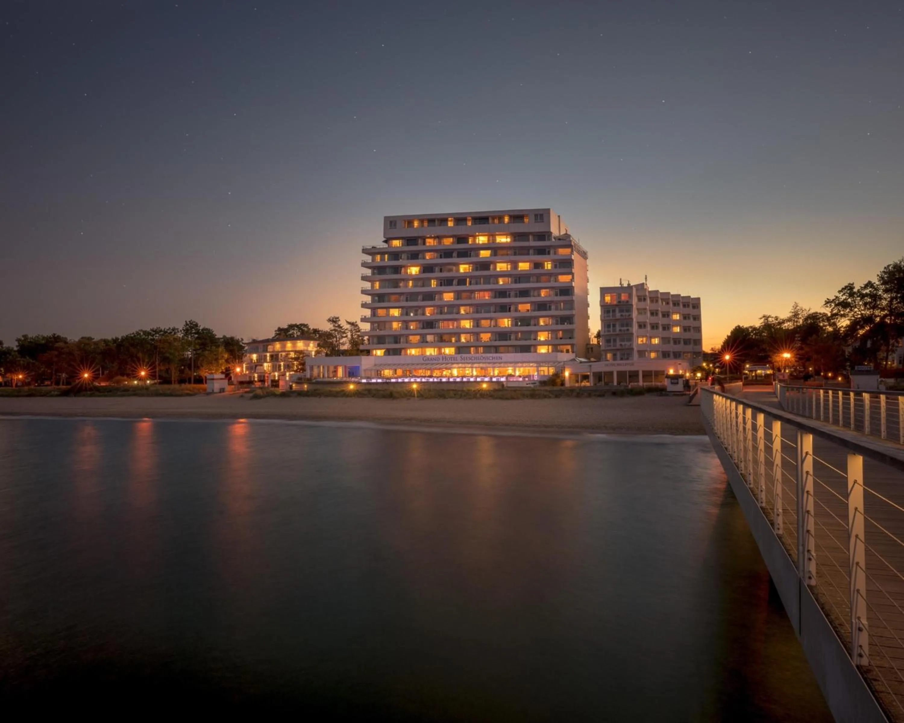 Property building in Grand Hotel Seeschlösschen Sea Retreat & SPA