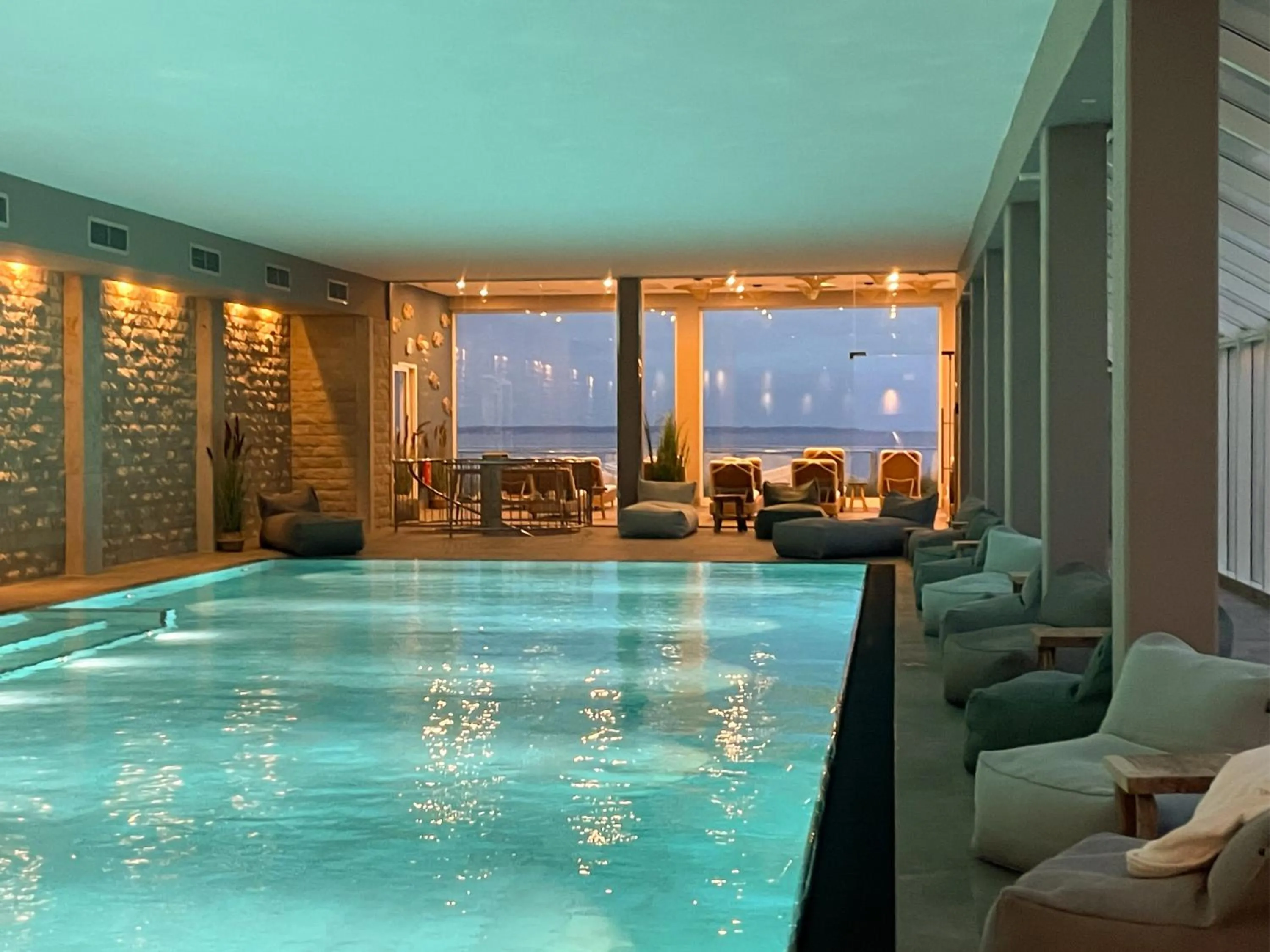 Swimming pool in Grand Hotel Seeschlösschen Sea Retreat & SPA