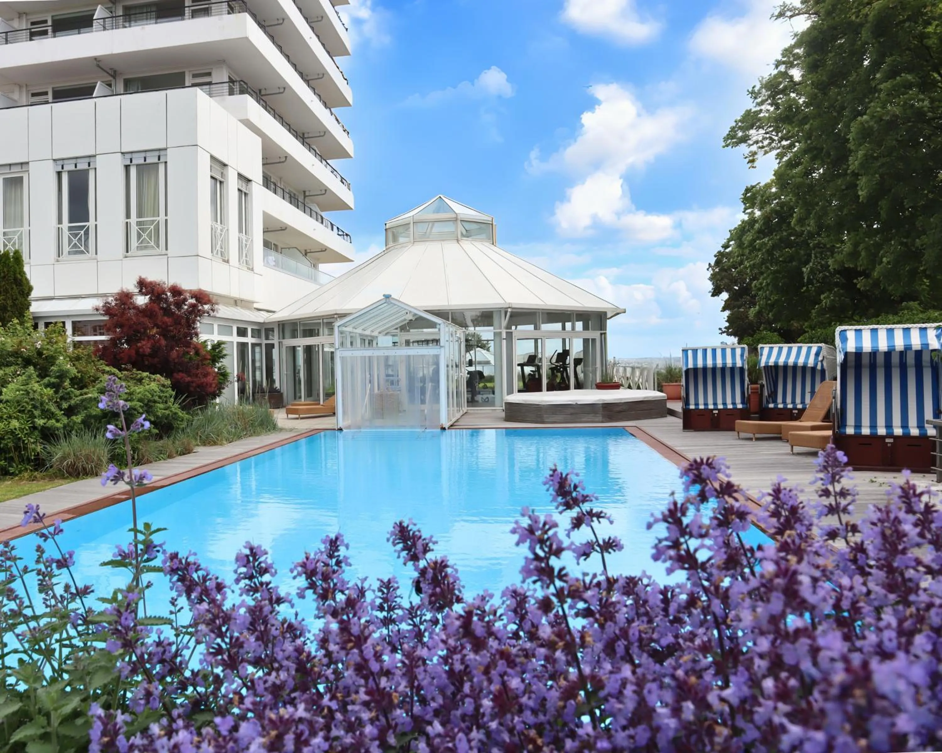 Garden in Grand Hotel Seeschlösschen Sea Retreat & SPA