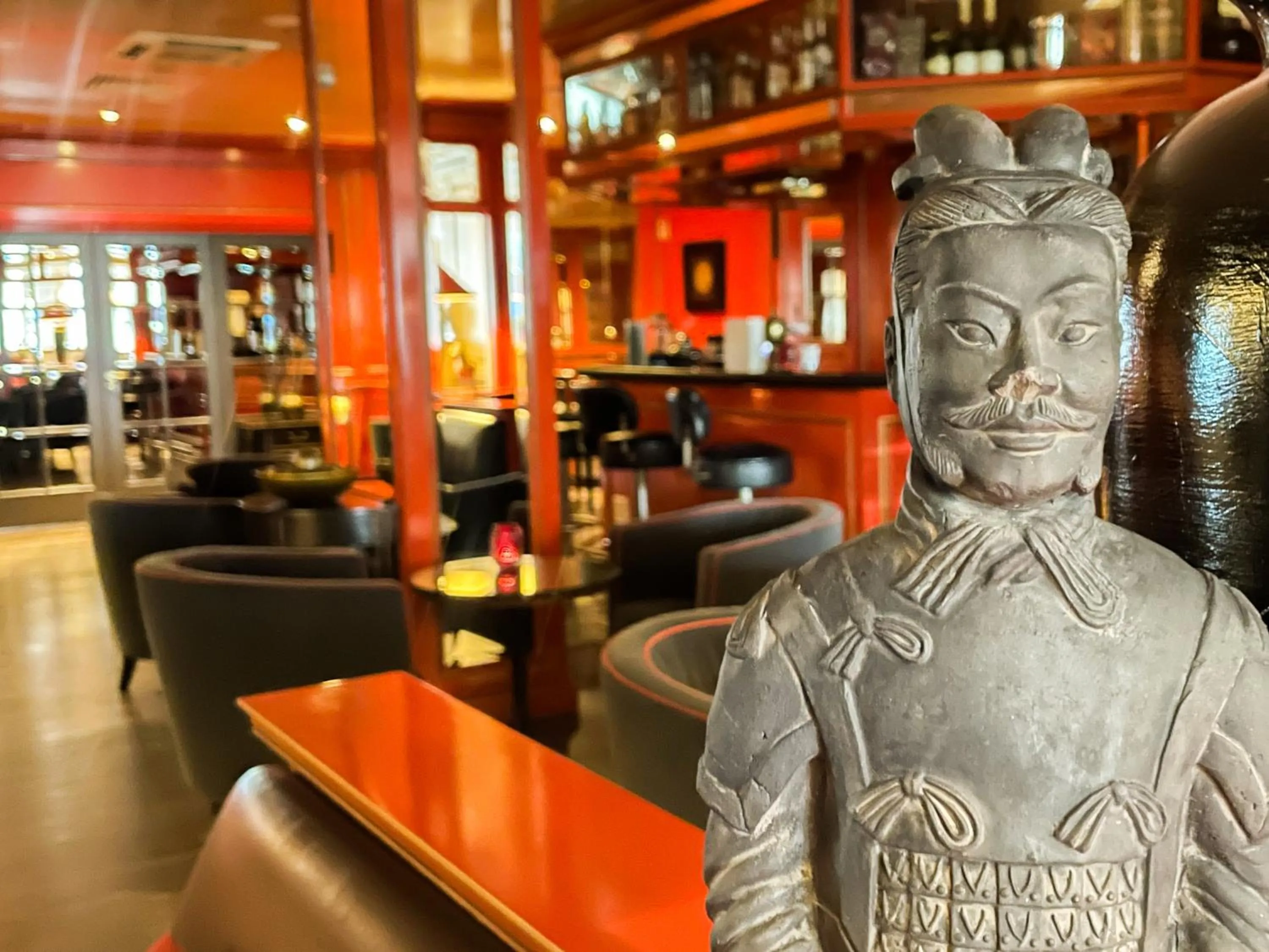 Lounge or bar in Grand Hotel Seeschlösschen Sea Retreat & SPA