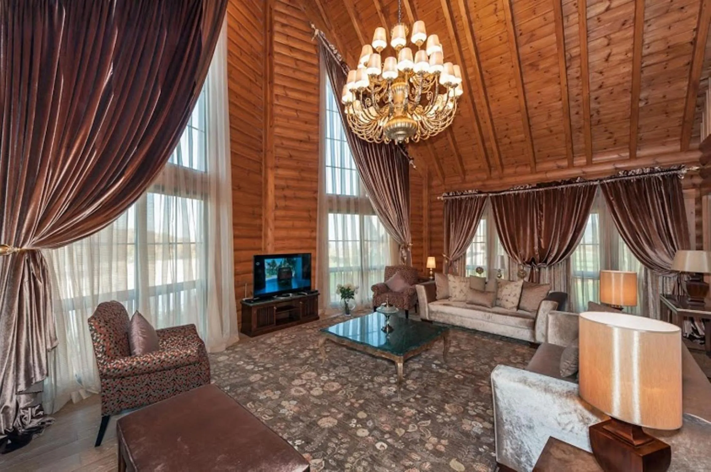 Living room in Quba Palace Hotel & Golf Resort