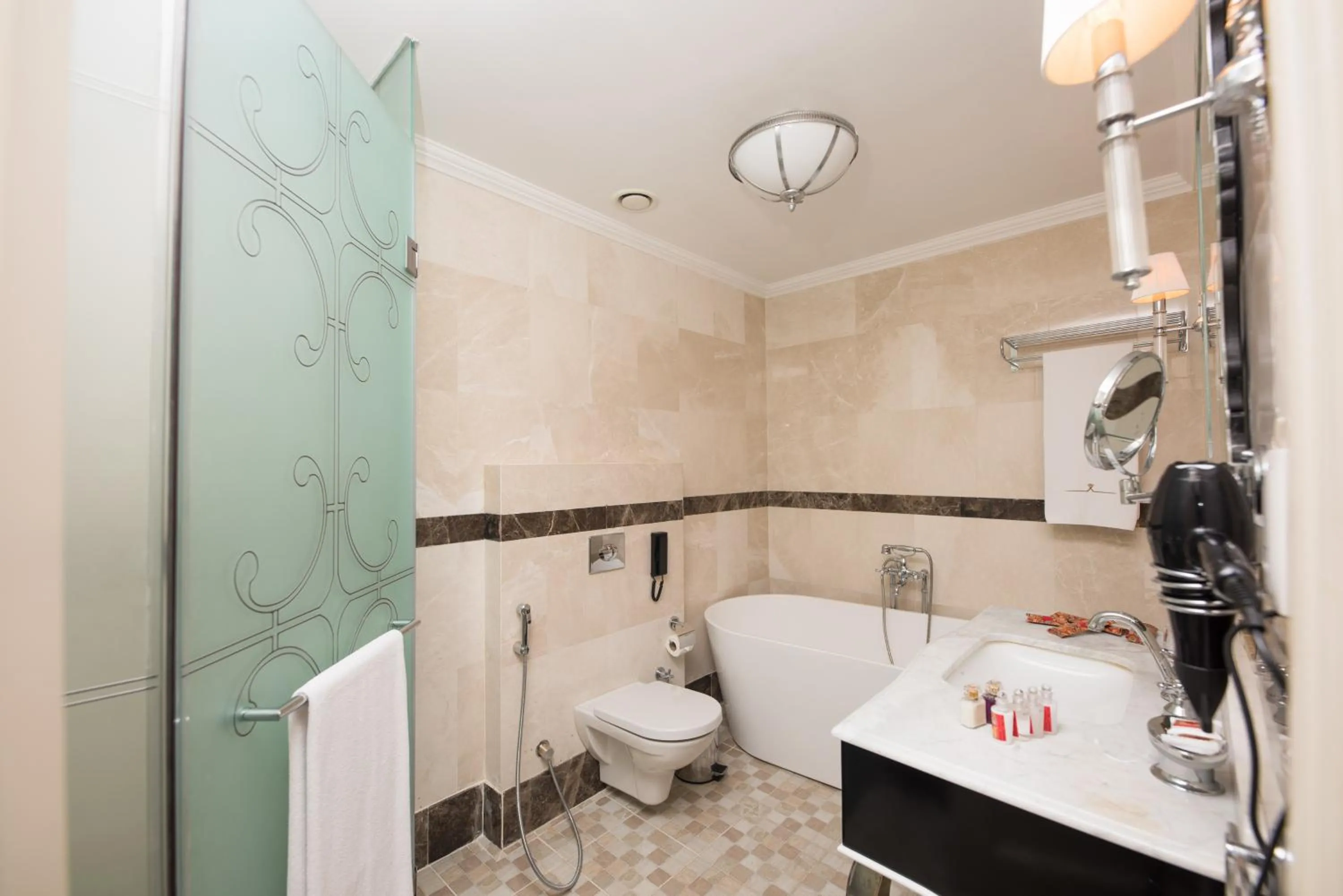 Bathroom in Quba Palace Hotel & Golf Resort