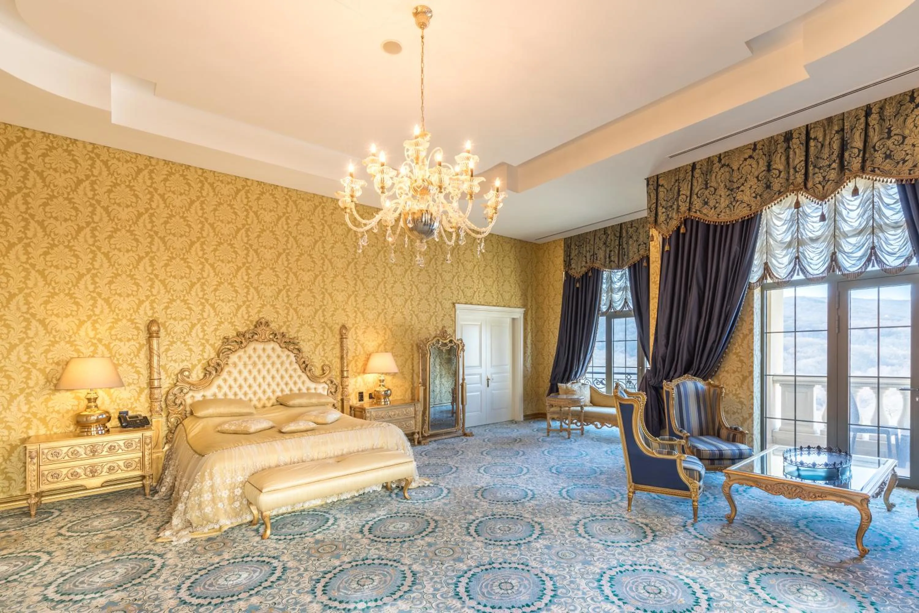 Bedroom, Bed in Quba Palace Hotel & Golf Resort