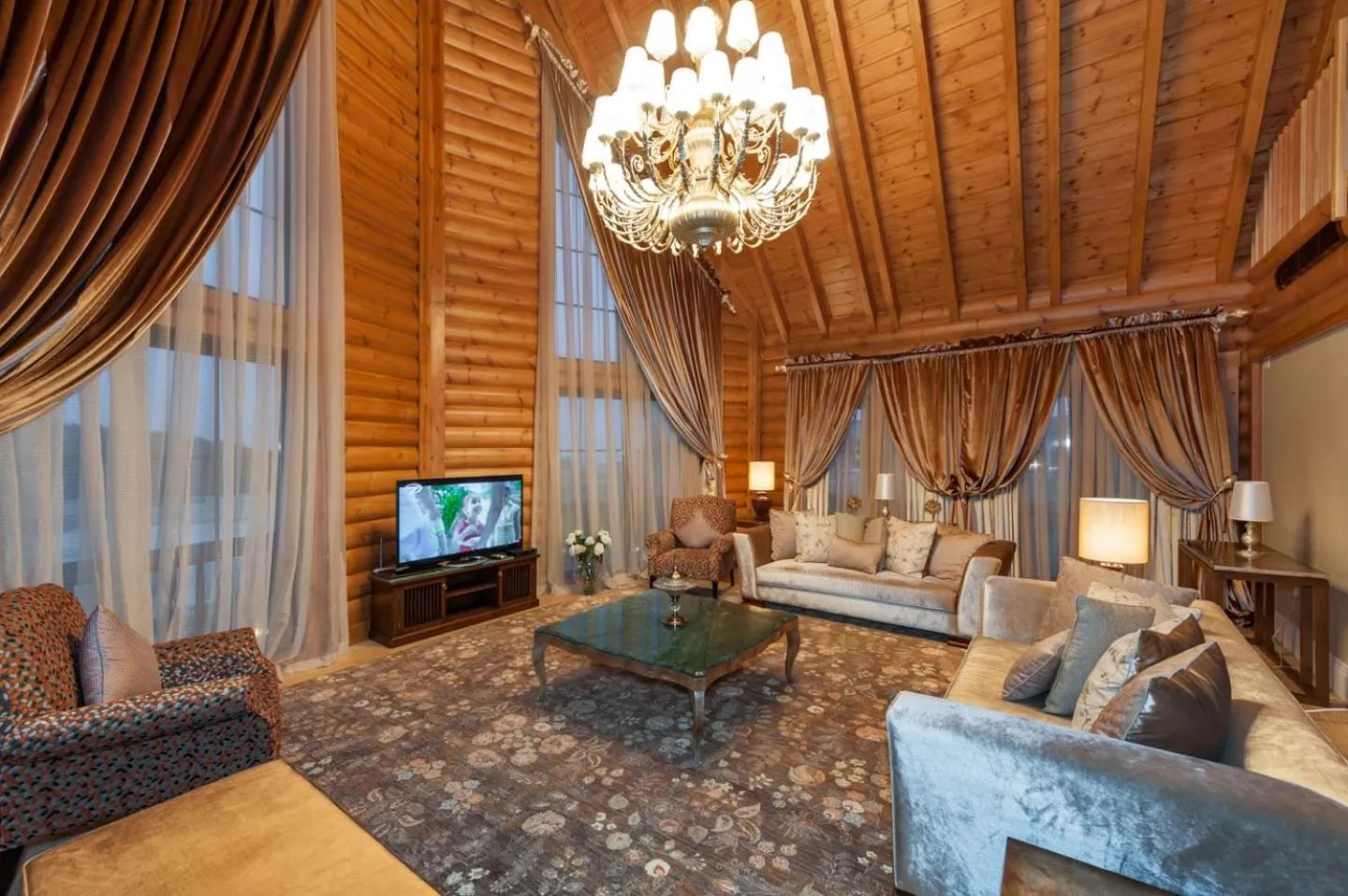 Living room in Quba Palace Hotel & Golf Resort