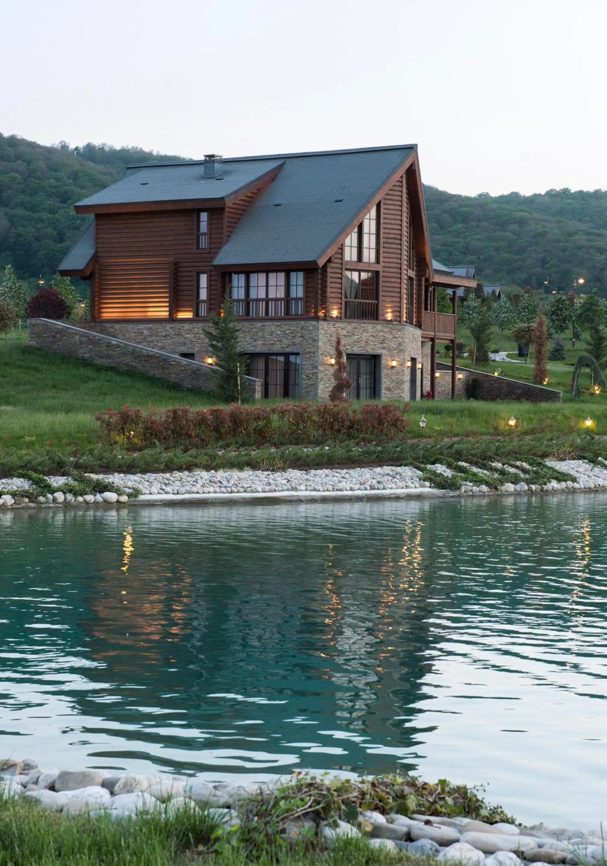 Lake view in Quba Palace Hotel & Golf Resort