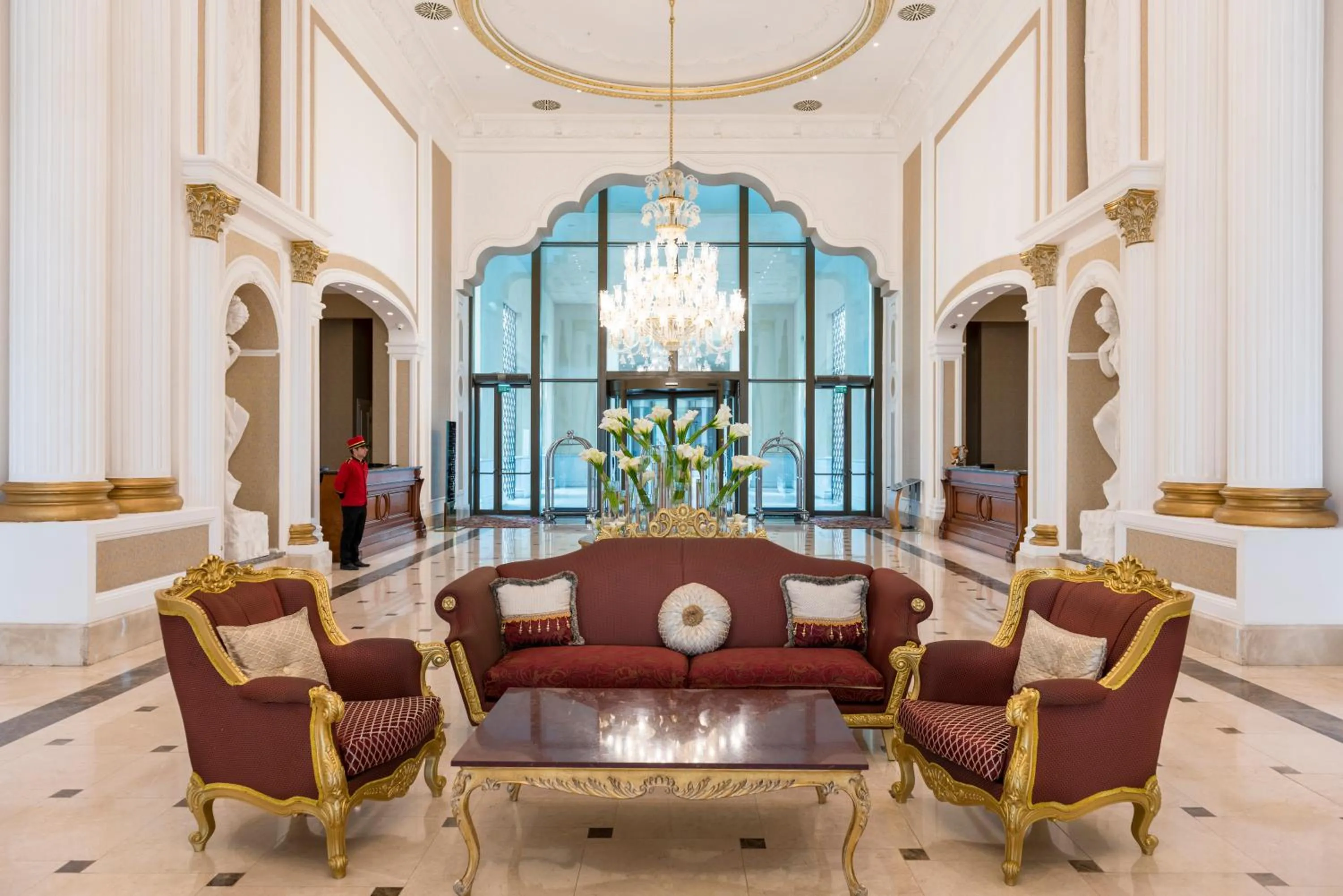 Lobby or reception in Quba Palace Hotel & Golf Resort