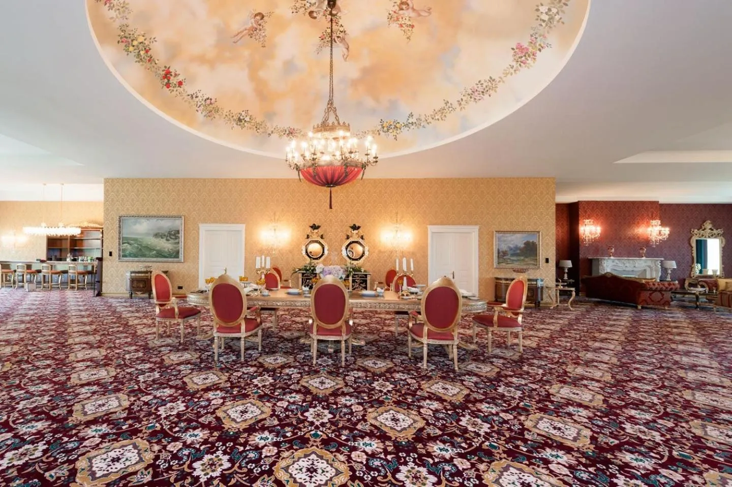 Living room in Quba Palace Hotel & Golf Resort