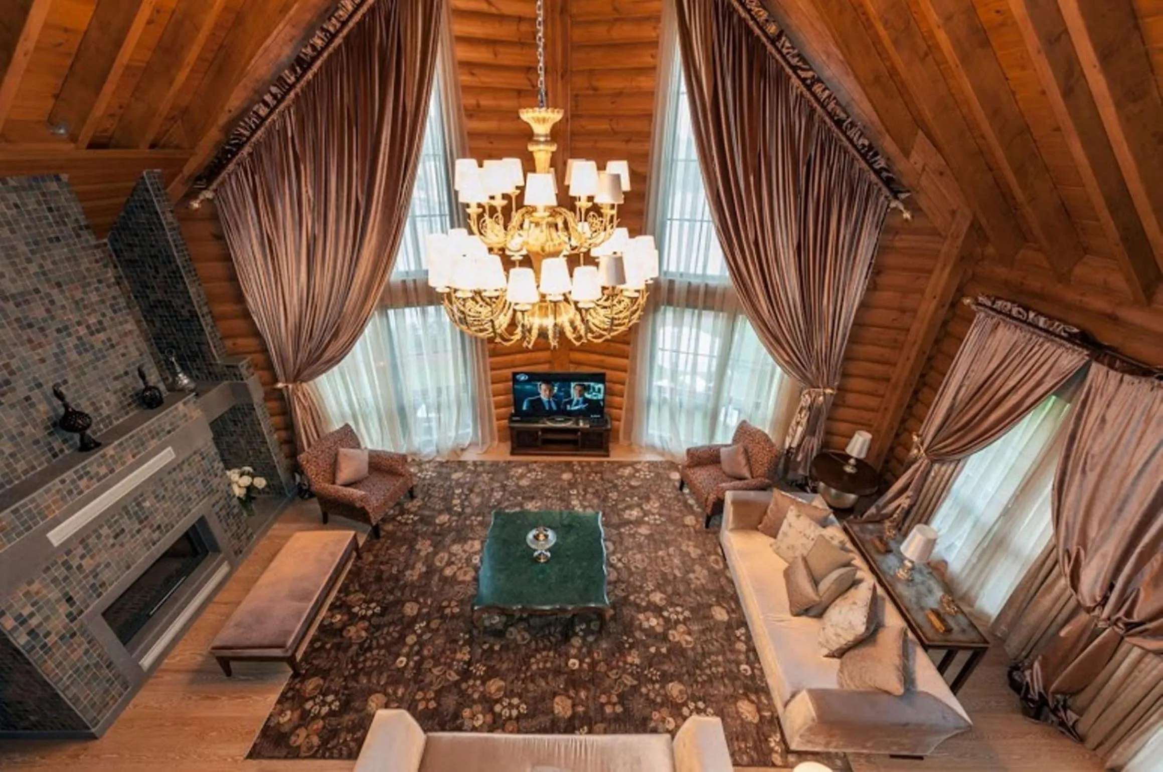 Living room in Quba Palace Hotel & Golf Resort