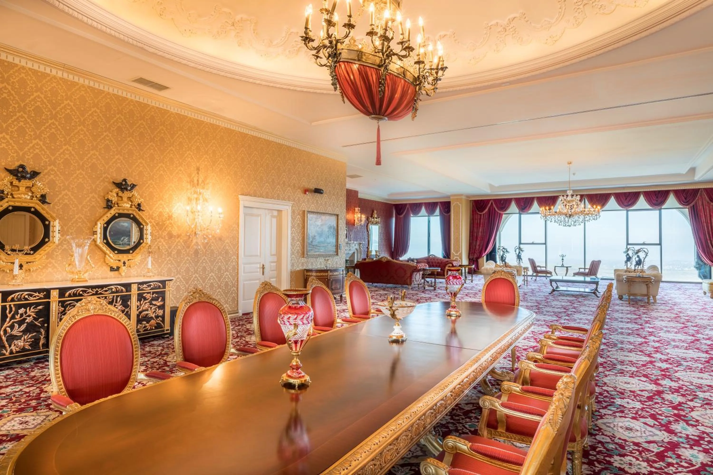 Seating area in Quba Palace Hotel & Golf Resort