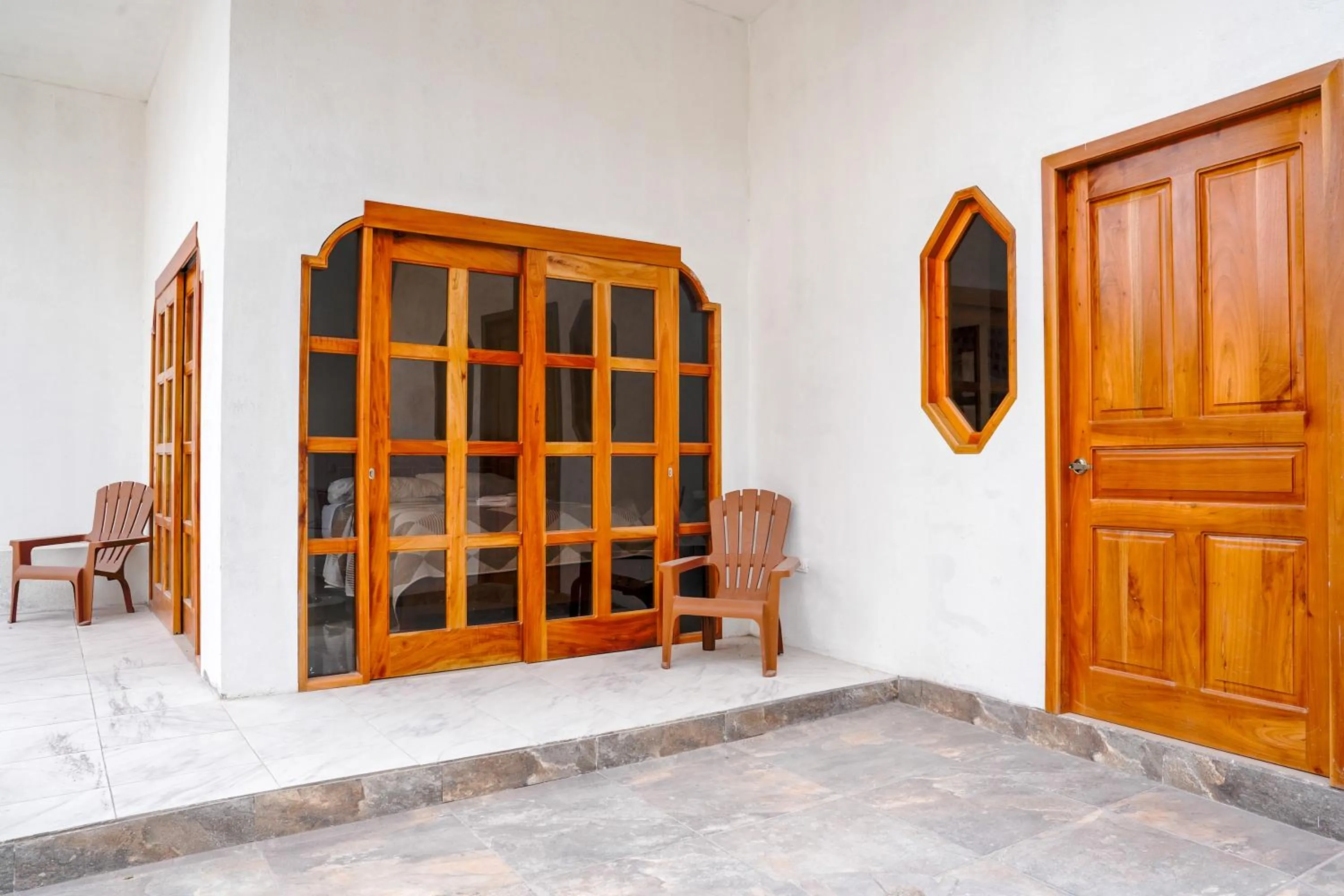 Bed in Royal Galápagos Inn