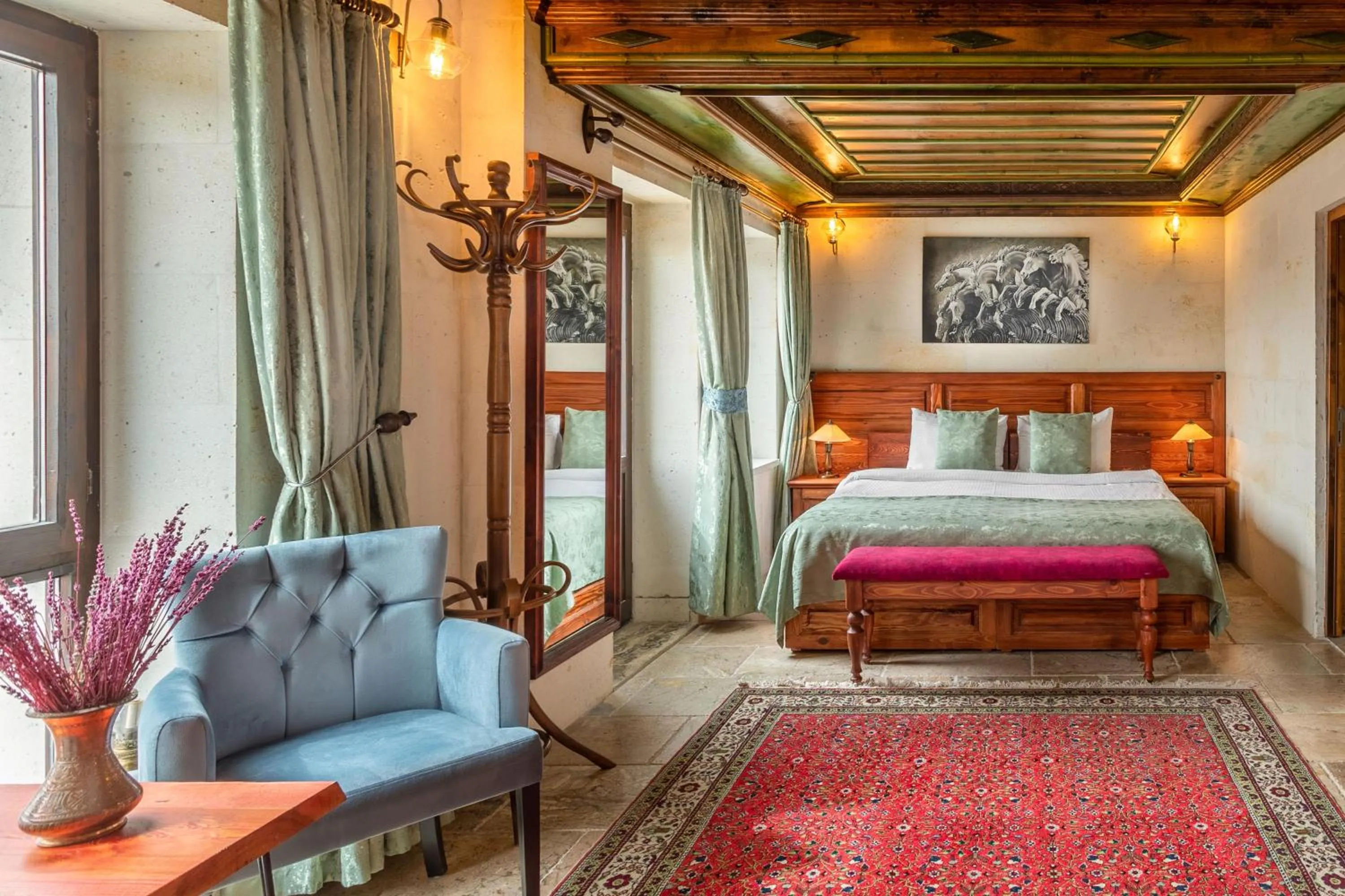 Photo of the whole room, Bed in Cappadocia Acer Cave Hotel