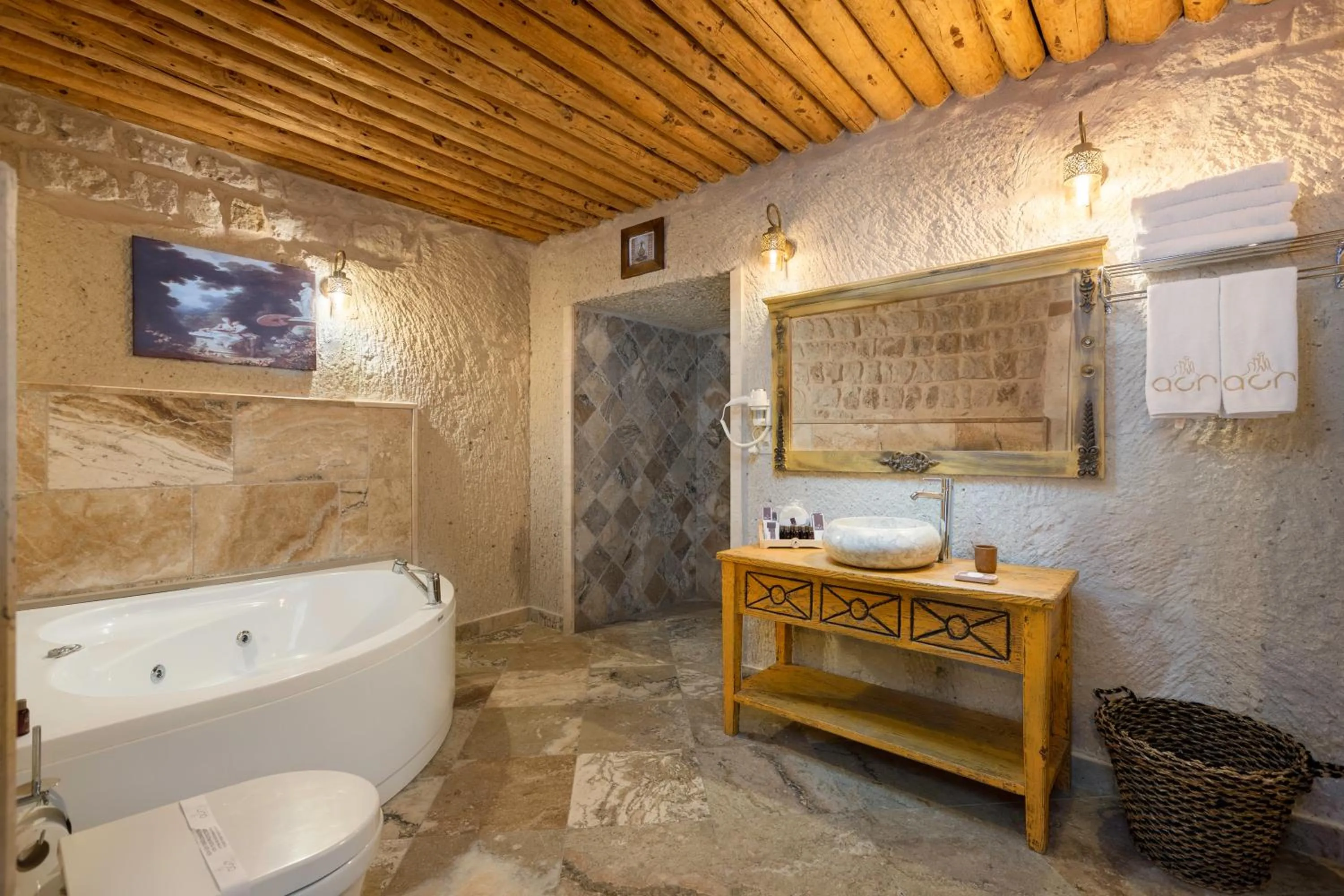 Bathroom in Cappadocia Acer Cave Hotel
