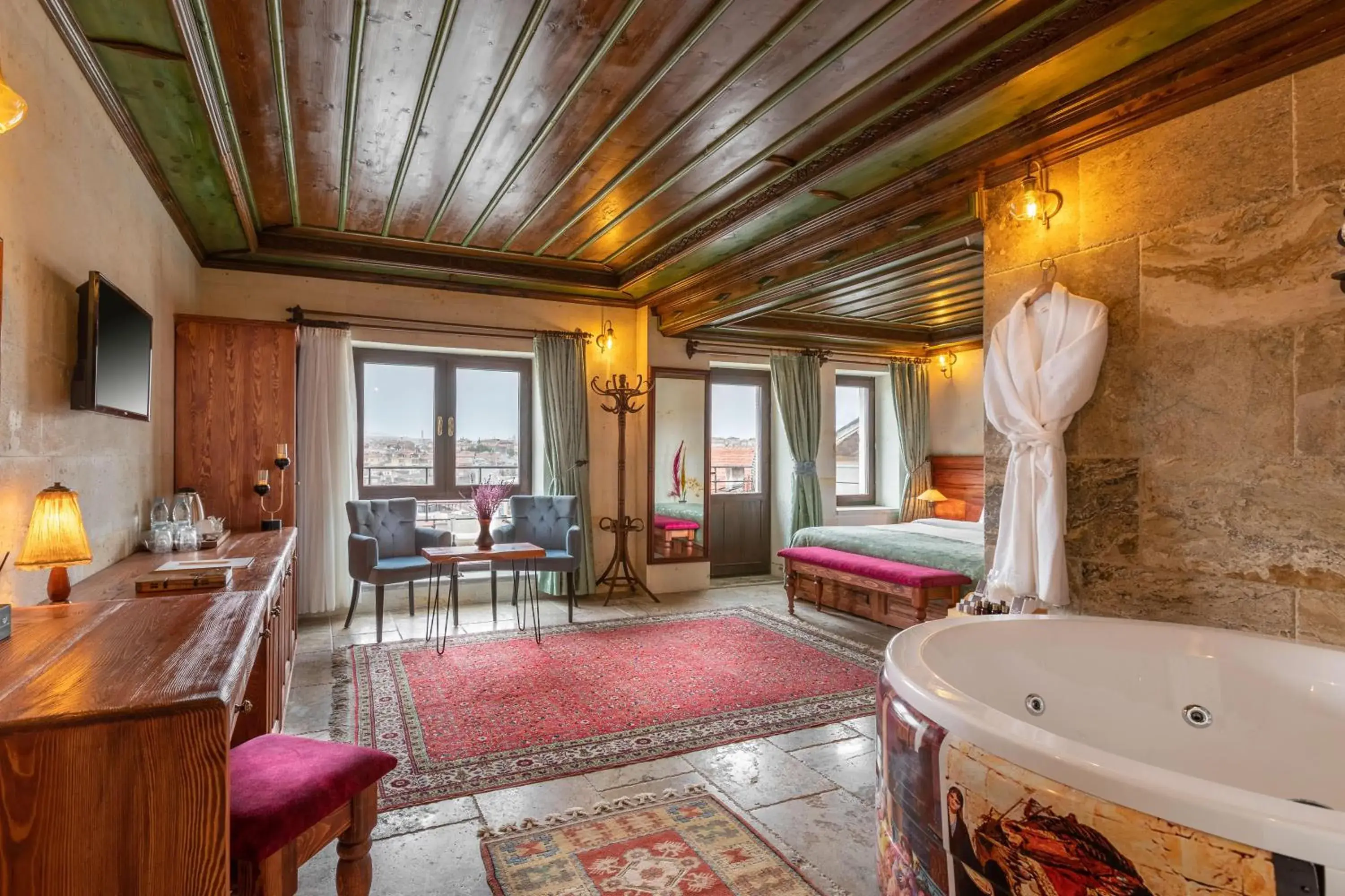 Deluxe Stone Suite in Cappadocia Acer Cave Hotel Deluxe Stone Suite in Cappadocia Acer Cave Hotel